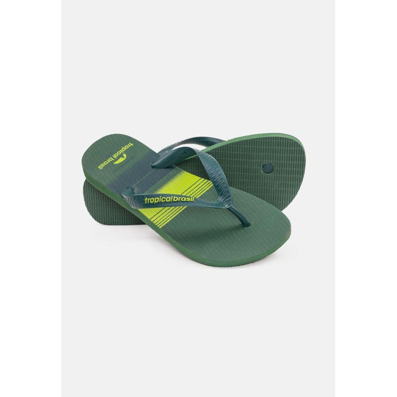 Chinelo Tropical Brasil Militar - Adulto - Foto 4