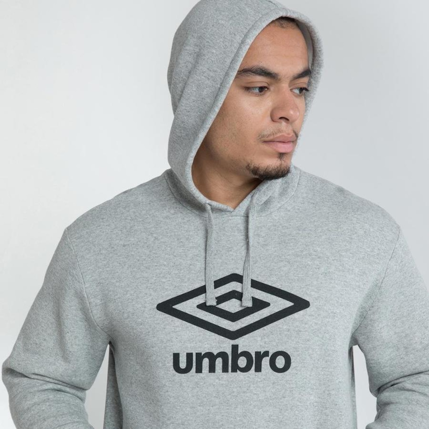 Blusão de Moletom com Capuz Umbro Comfy - Unisex - Foto 5