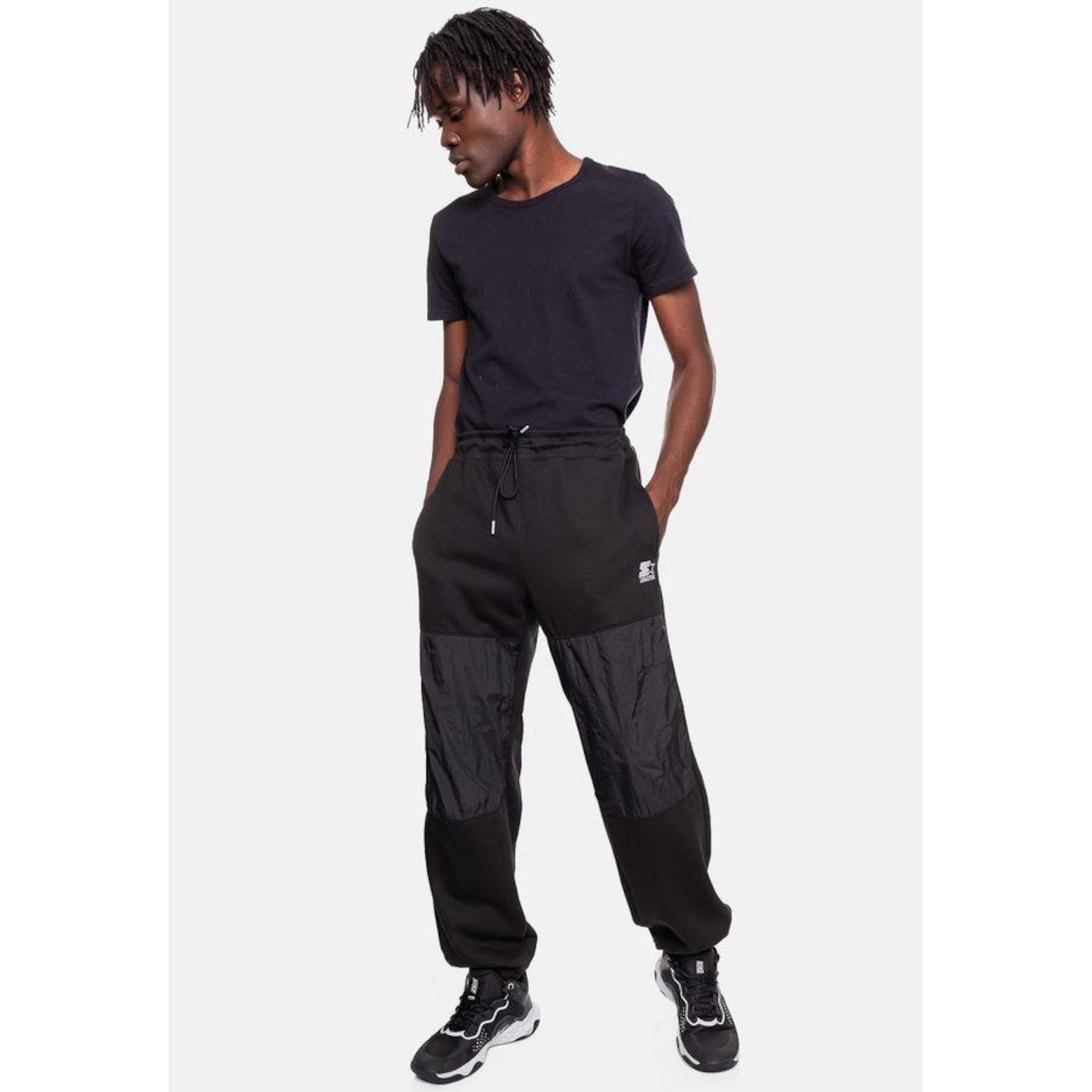 Calça de Moletom Starter Oversized - Masculina - Foto 5