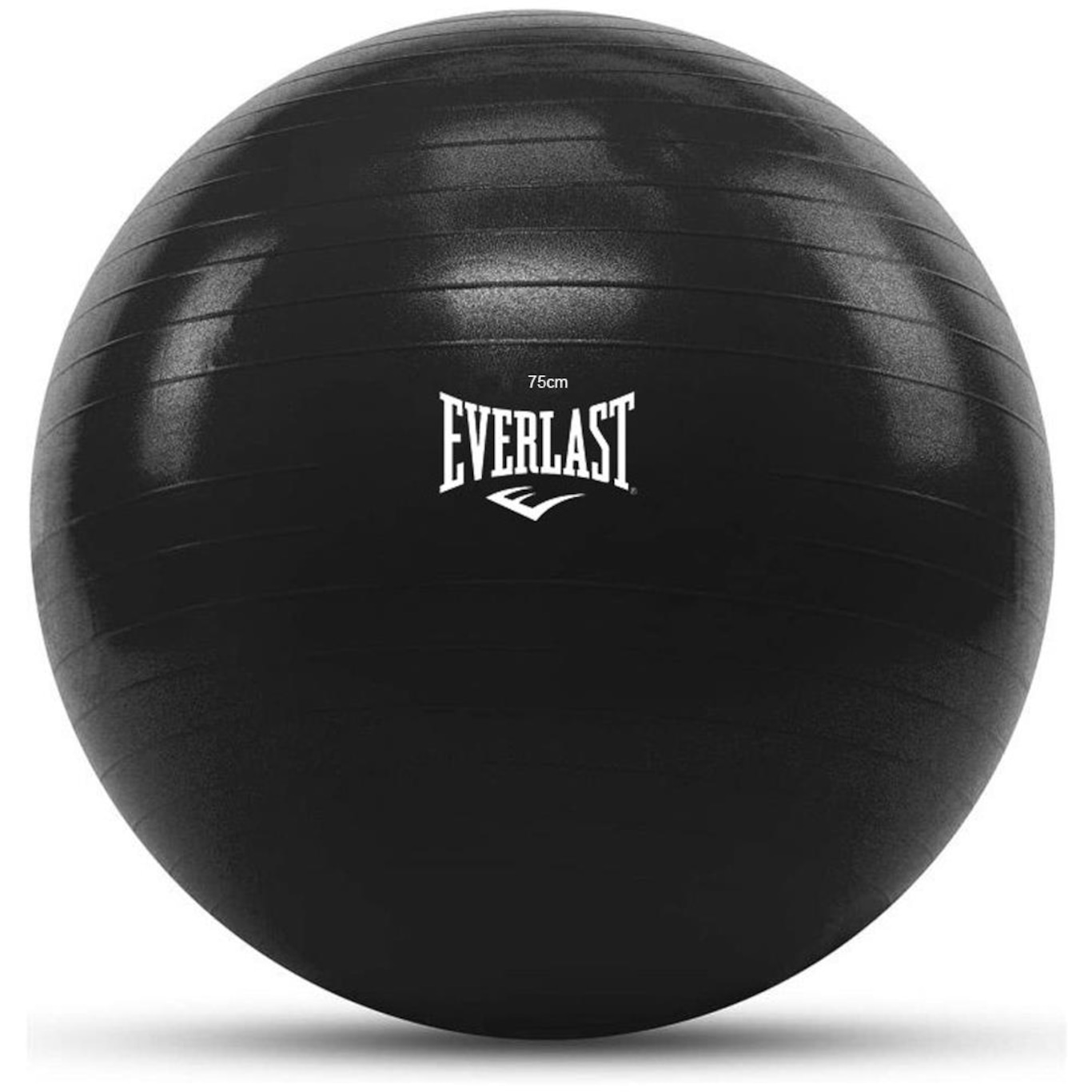 Bola Suiça de Pilates e Yoga Funcional e Academia Everlast 75 Cm - Anti Estouro com Bomba de Ar - Foto 1