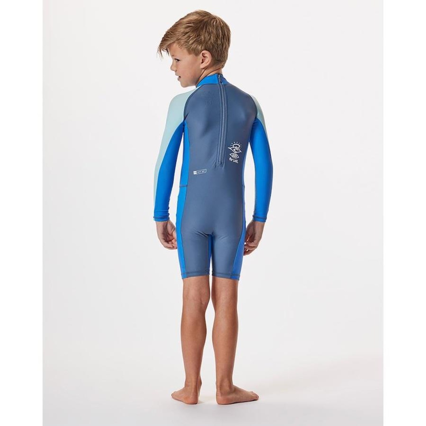 Camiseta Surf Uv Rip Curl Cosmic Upf - Infantil - Foto 2