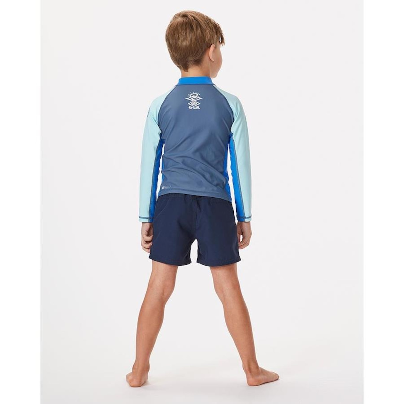 Camiseta Surf Uv Rip Curl Cosmic Upf - Infantil - Foto 2