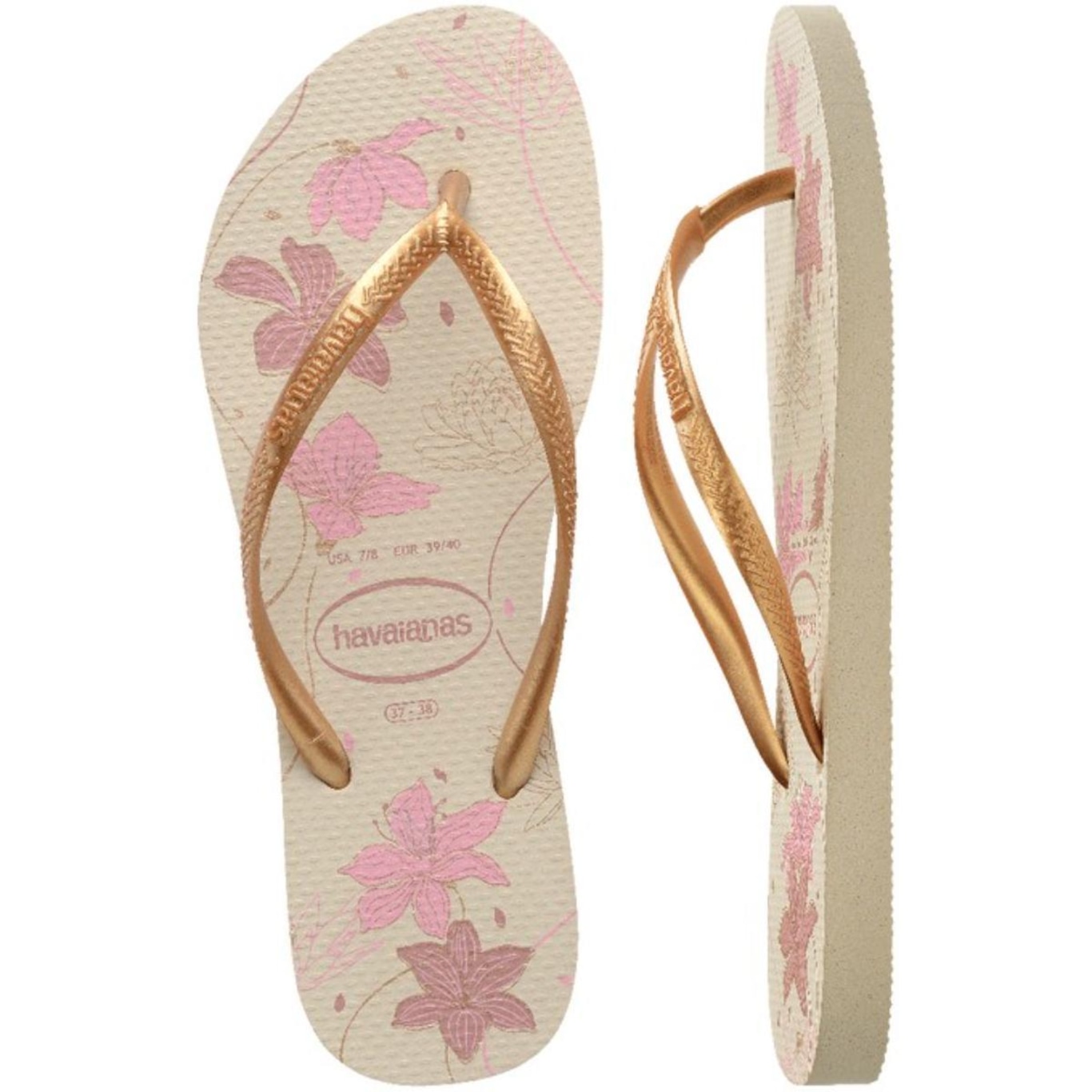 Chinelo Havaianas Slim Organic - Feminino - Foto 5