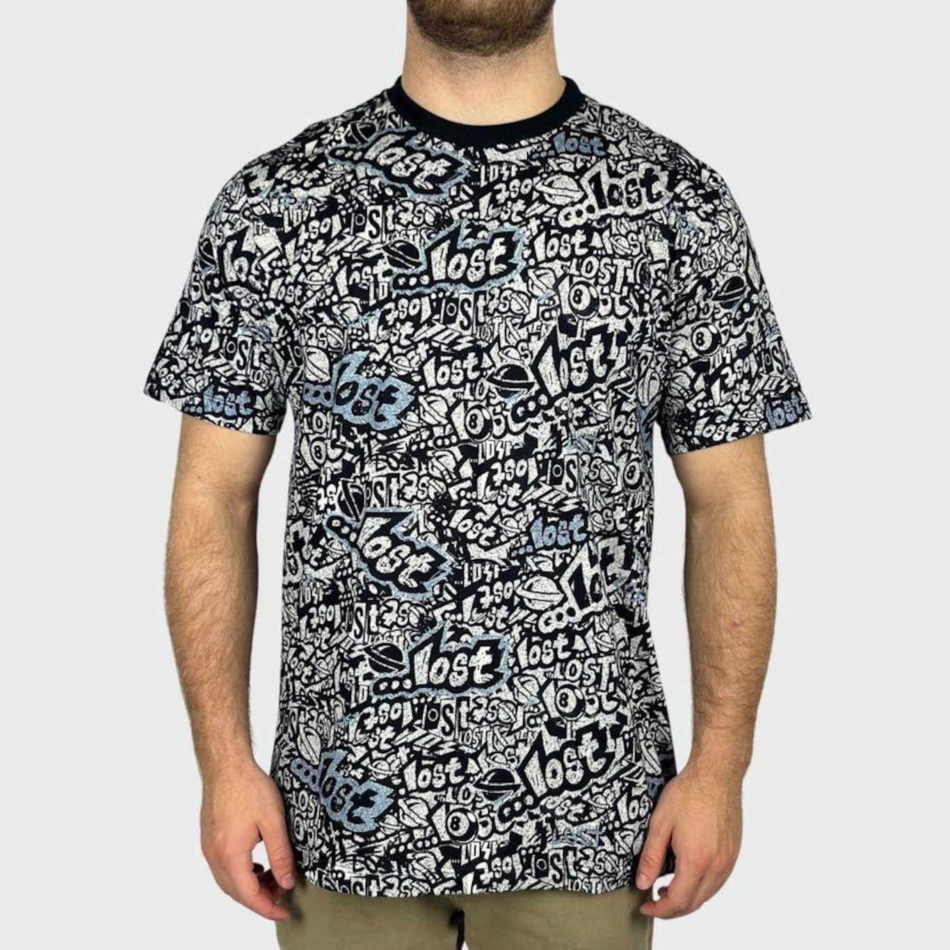 Camiseta Lost Full Print Lostmania - Masculina - Foto 1