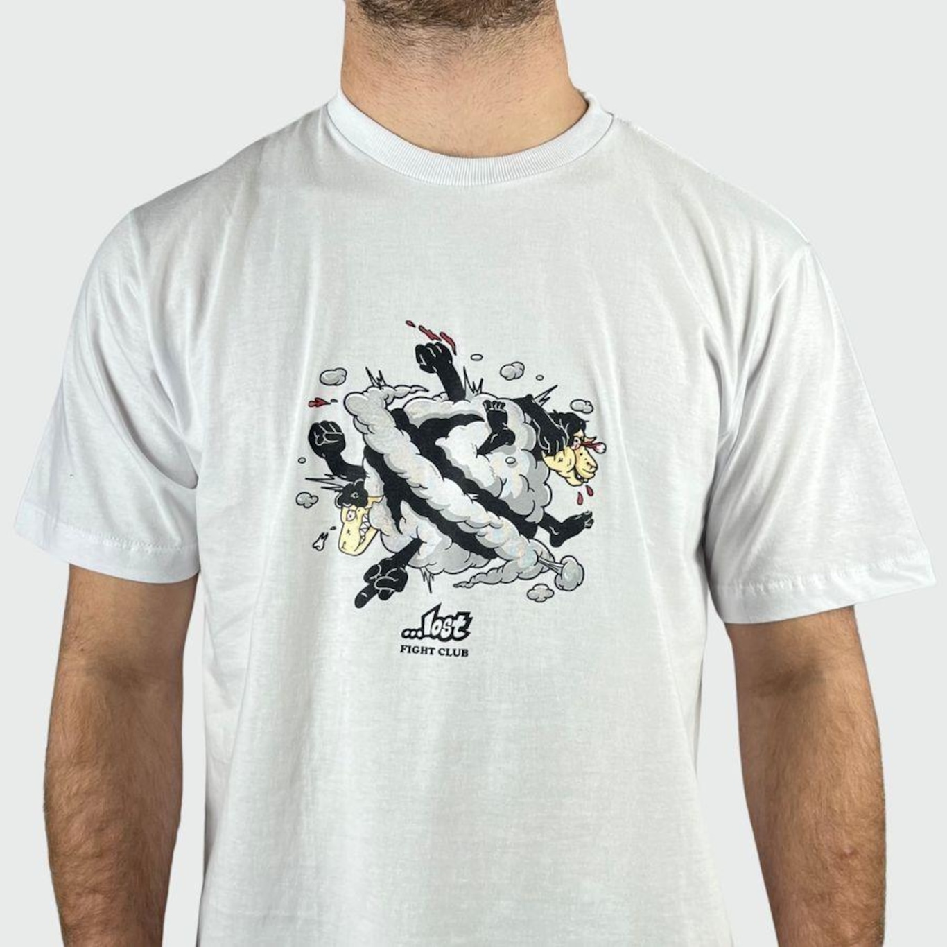 Camiseta Lost Fight Club - Masculina - Foto 2