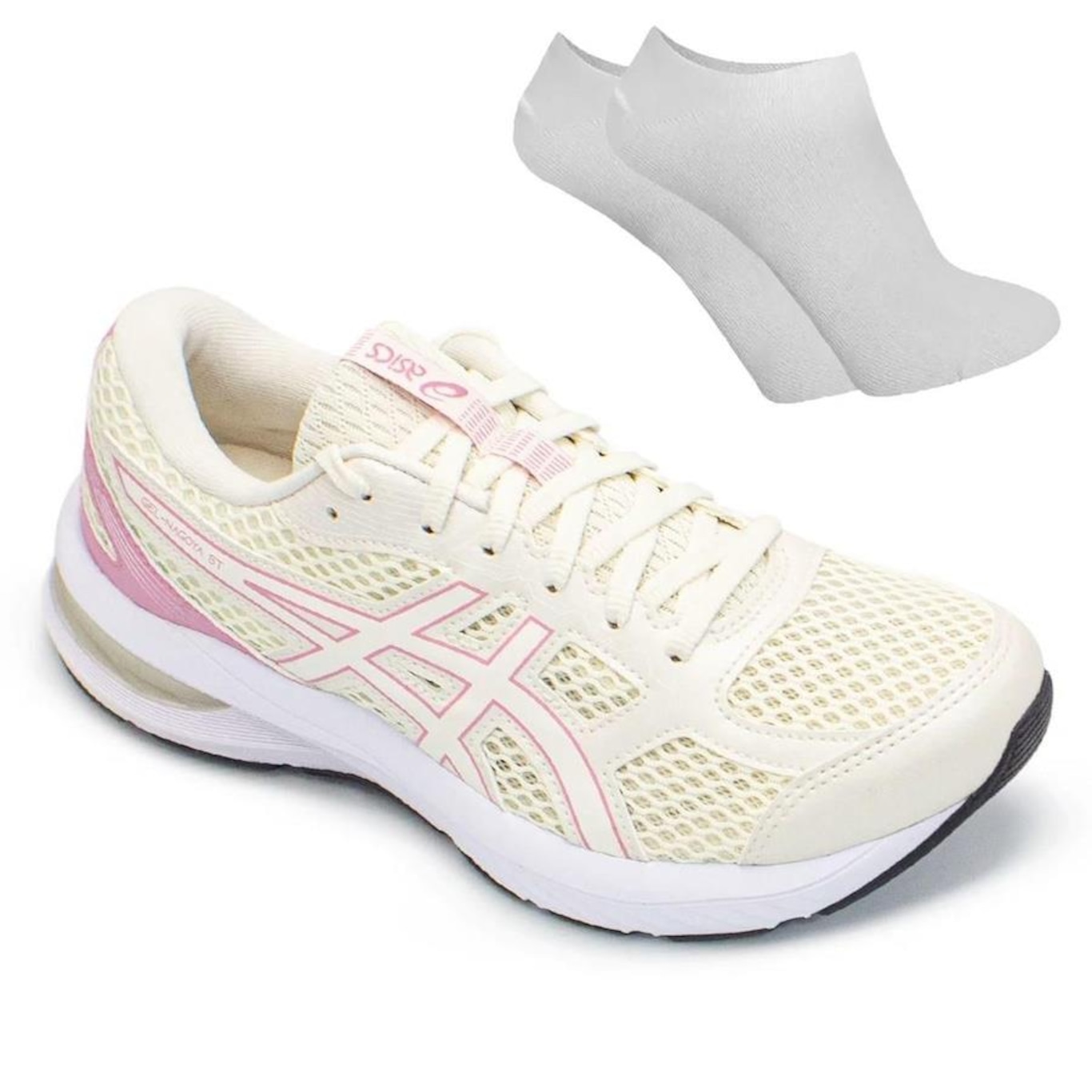 Tênis Asics Gel Nagoya St + Par de Meia - Feminino - Foto 1