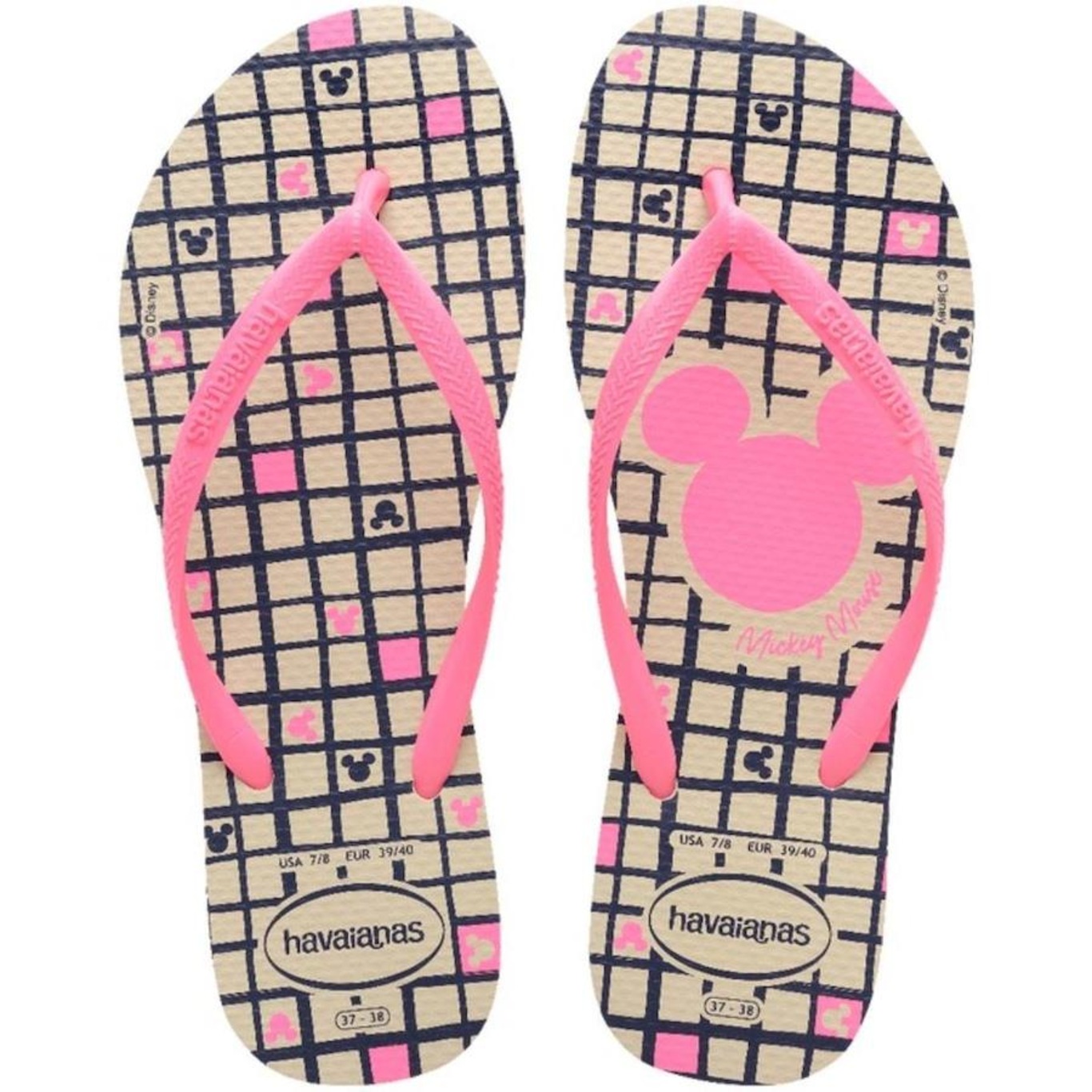 Chinelo Havaianas Slim Disney - Feminino - Foto 1