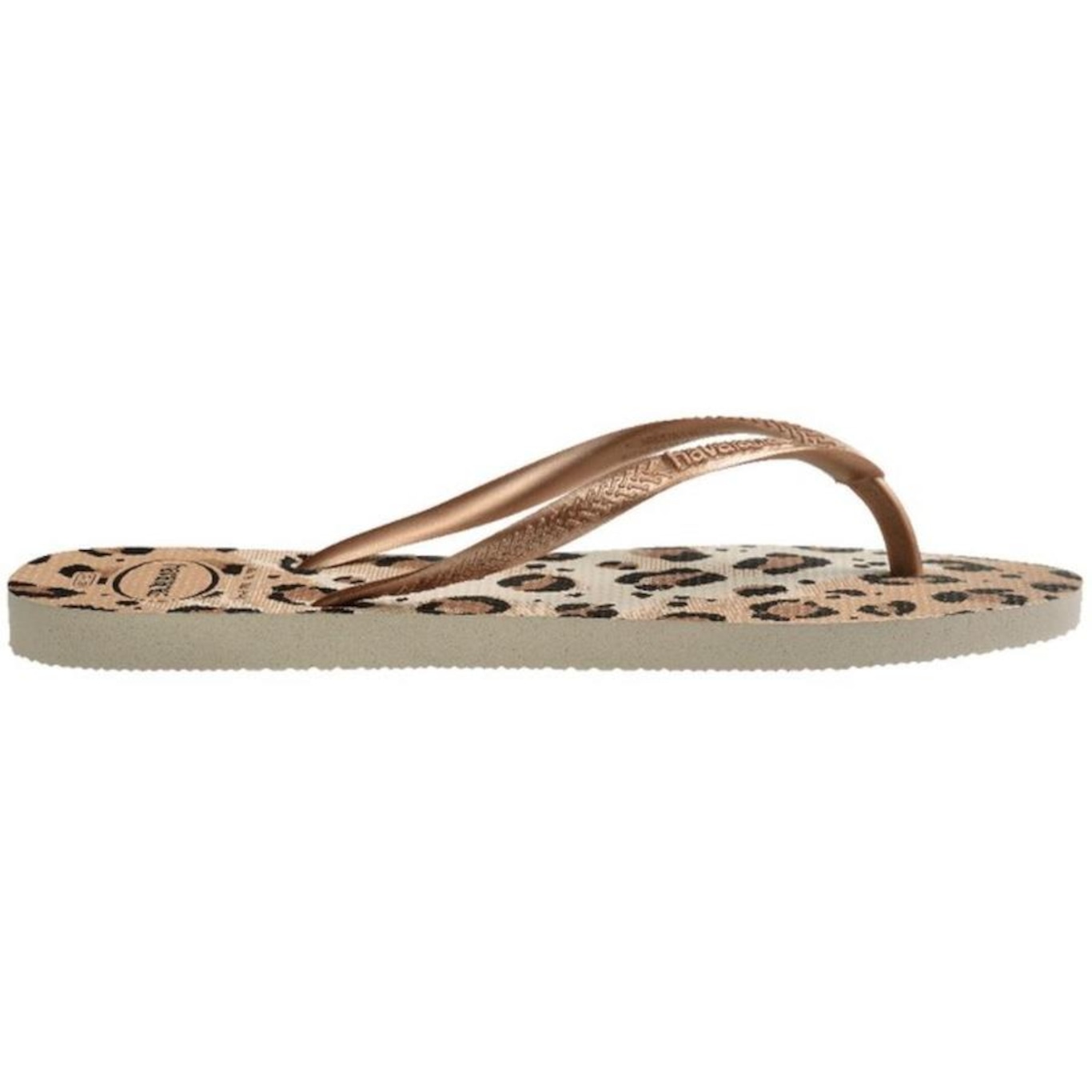 Chinelo Havaianas Slim Animals - Feminino - Foto 3