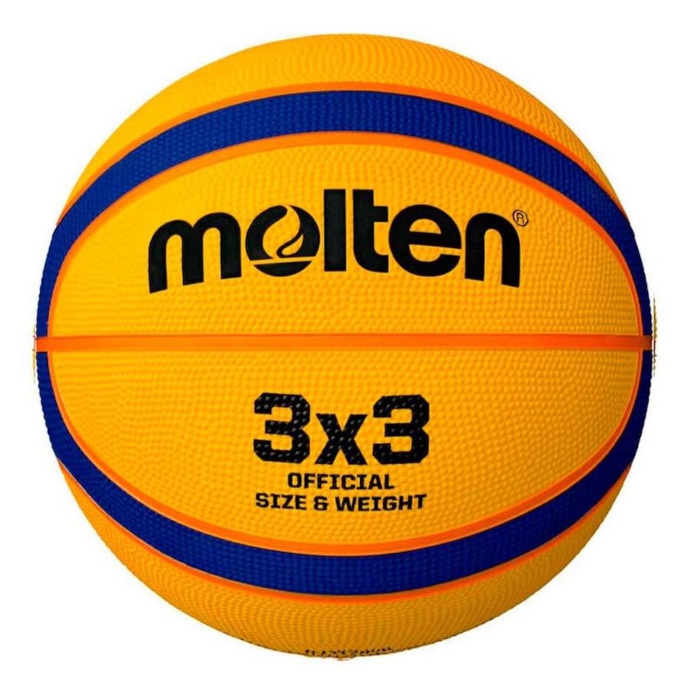 Bola de Basquete Molten 3X3 Basketball Rubber Cover - Foto 1