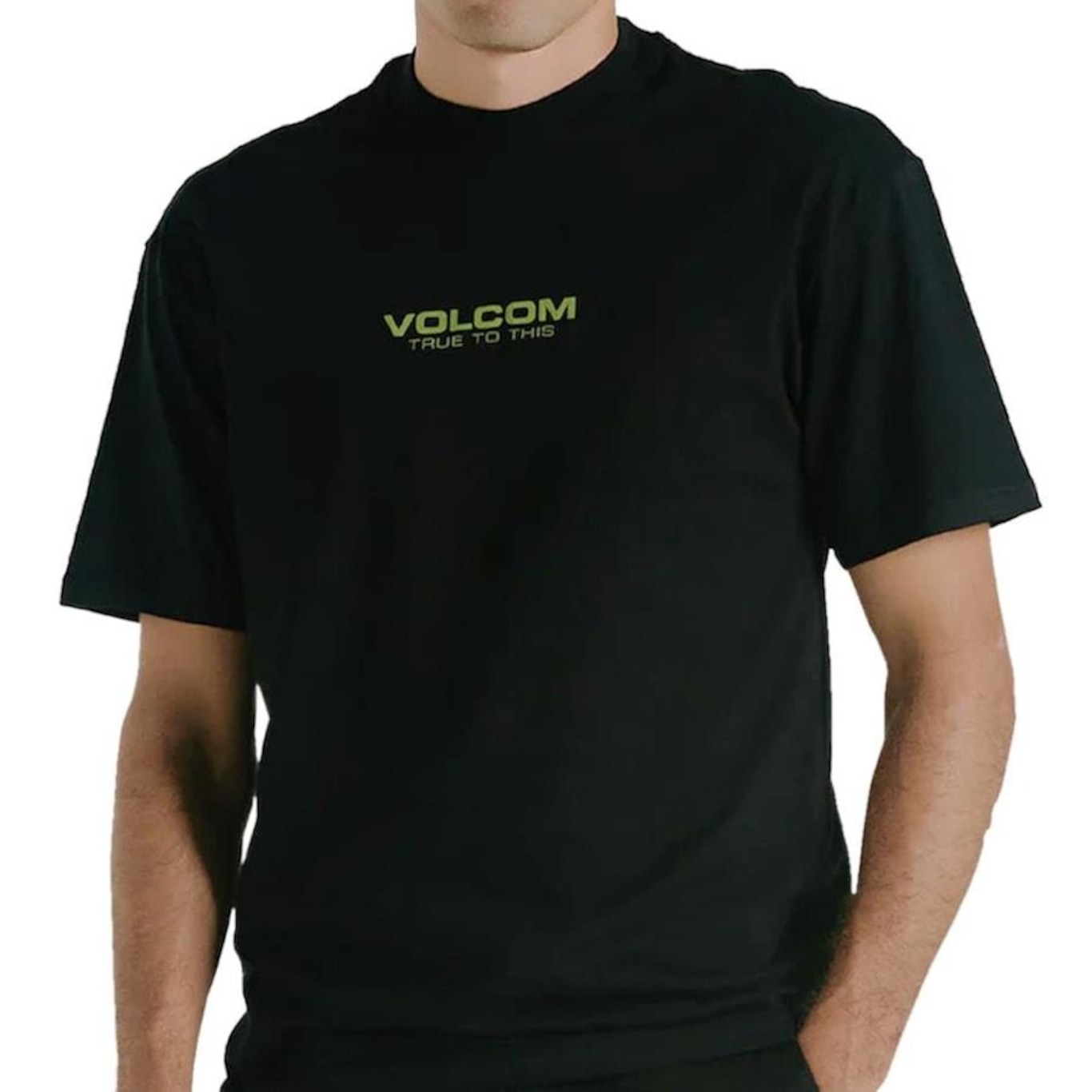 Camiseta Volcom New Euro - Masculina - Foto 1