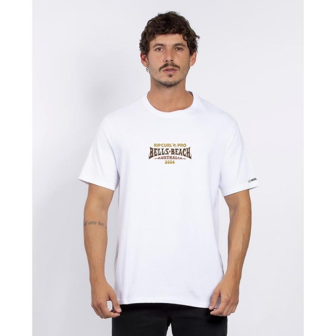 Camiseta Rip Curl Pro Bells 24 Front - Masculina - Foto 1