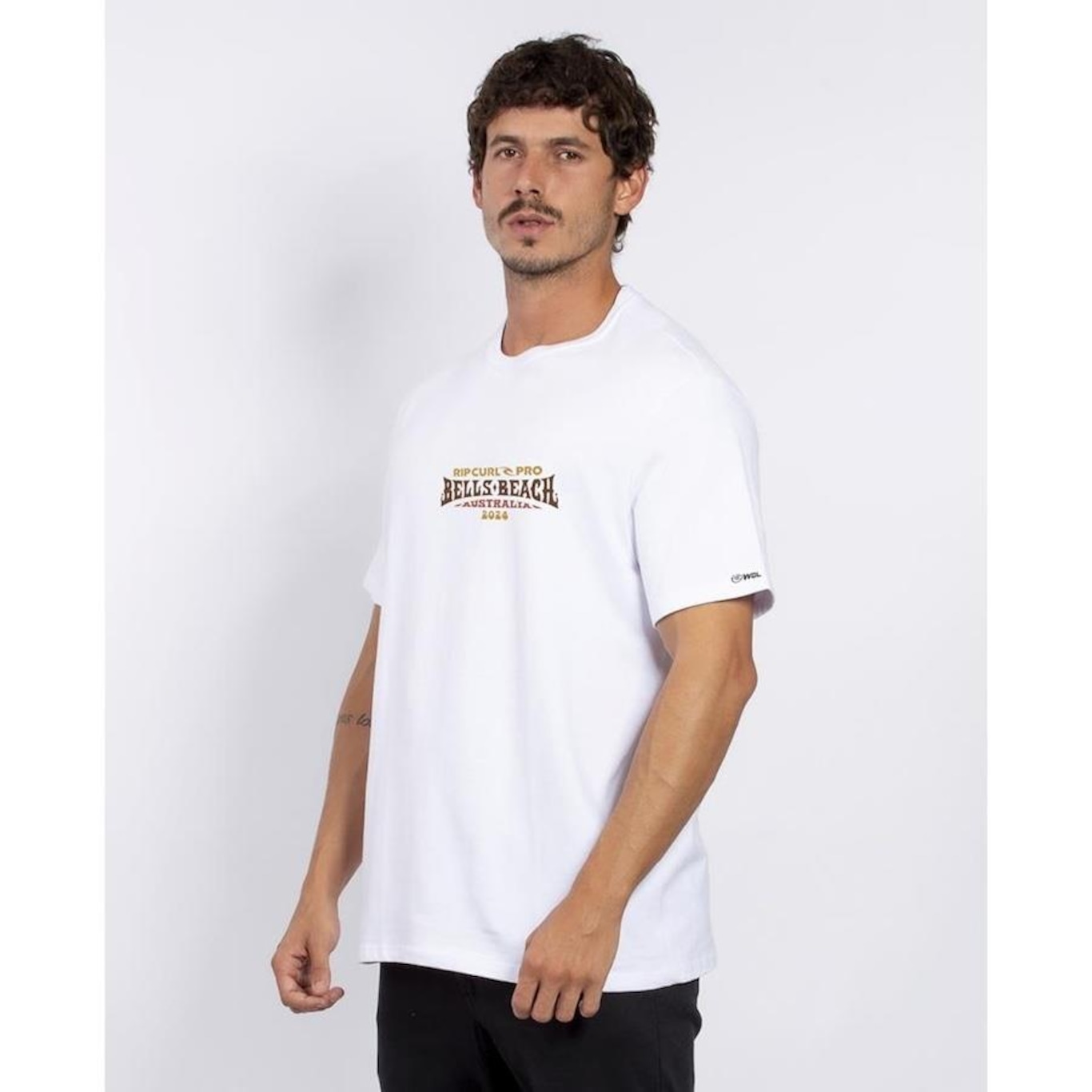 Camiseta Rip Curl Pro Bells 24 Front - Masculina - Foto 2