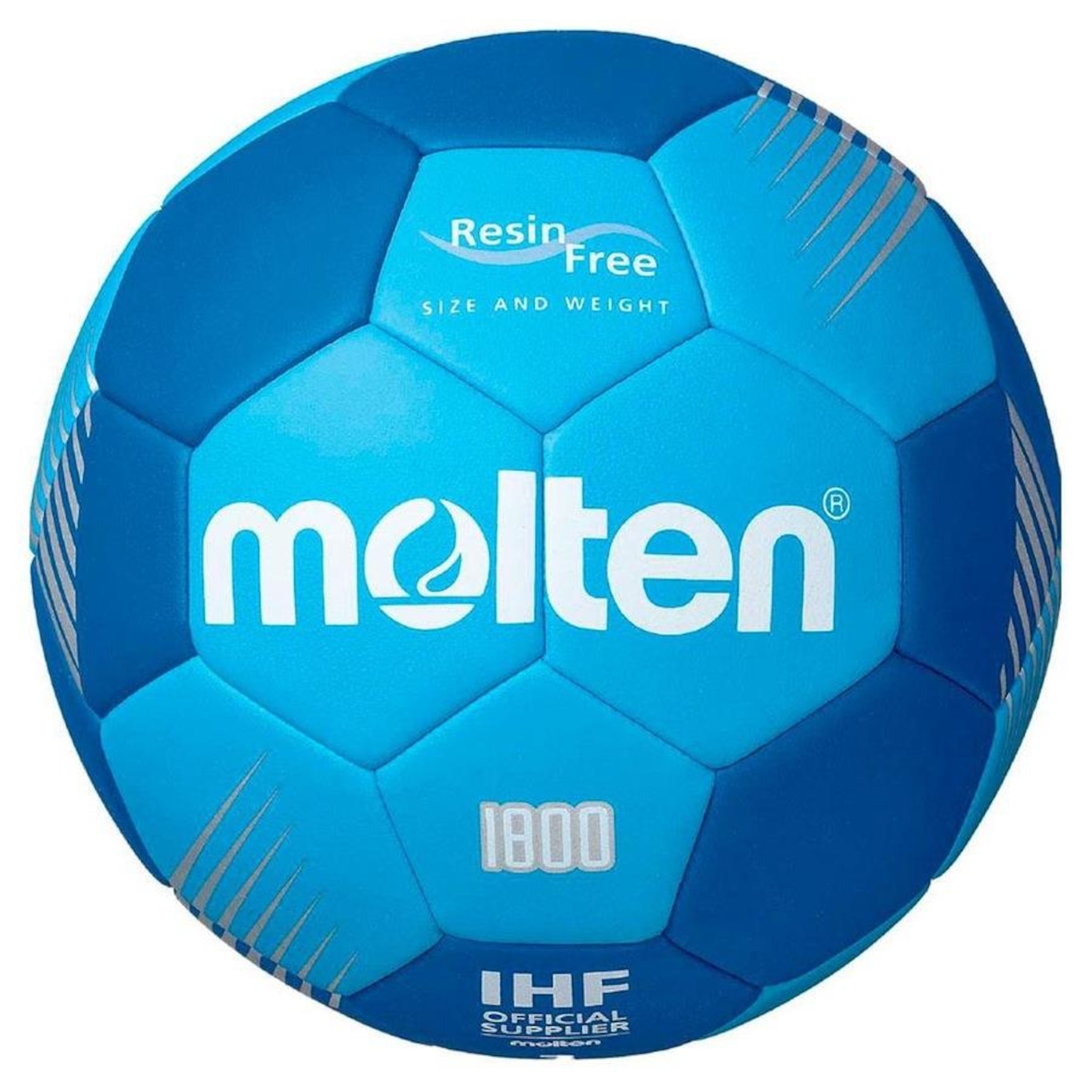 Bola de Handball Molten Hf1800 Bb Ihf Approved sem Resina H3 - Foto 1