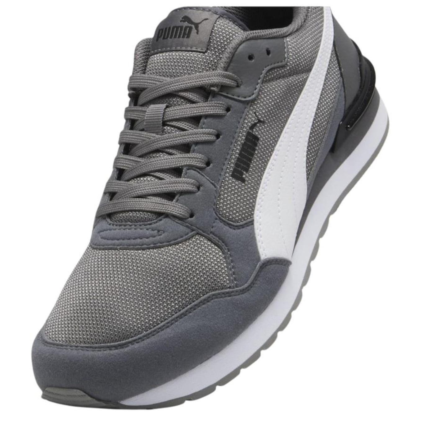 Tênis Puma St Runner V4 Mesh - Masculino - Foto 4