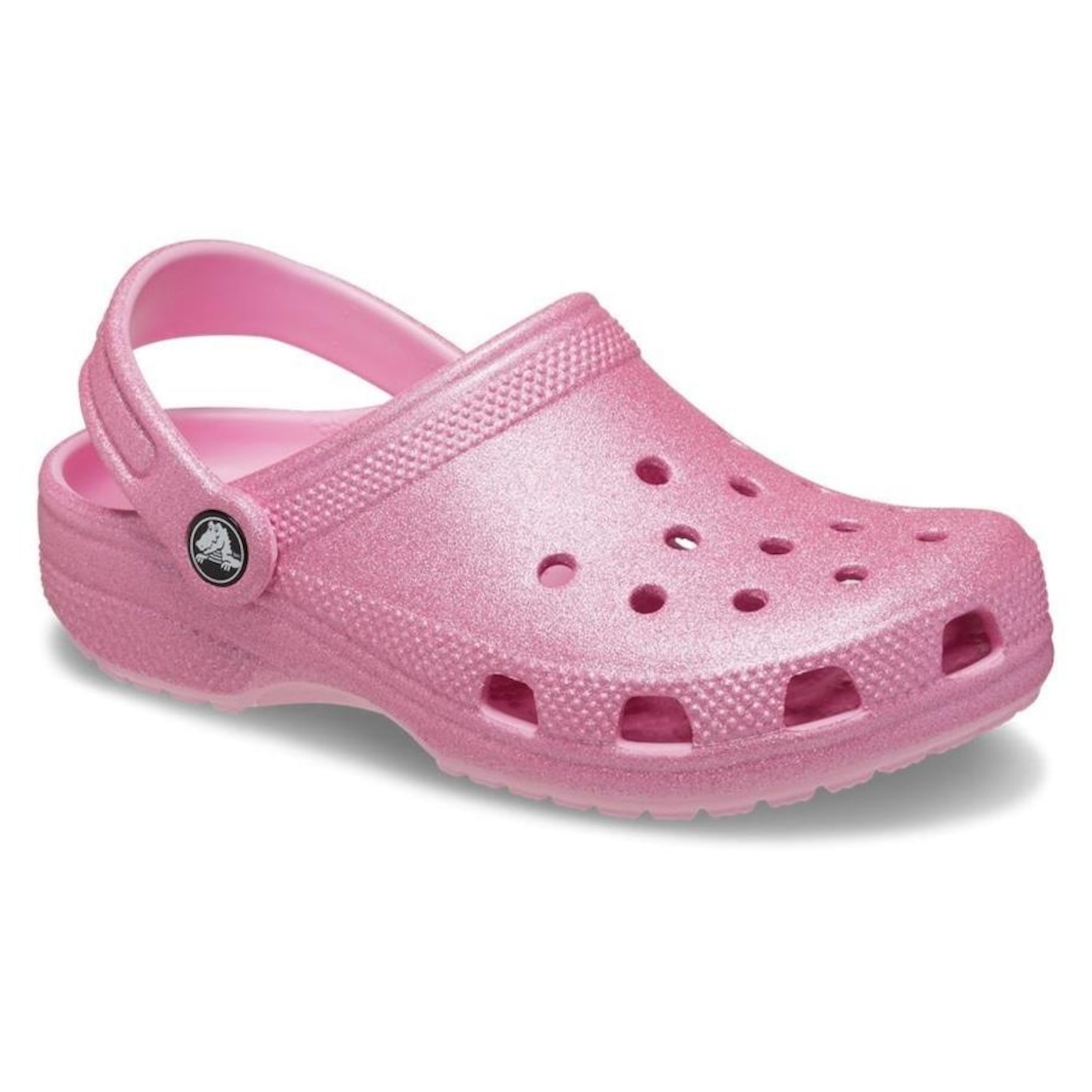 Sandália Crocs Classic Clog Glitter K - Infantil - Foto 2