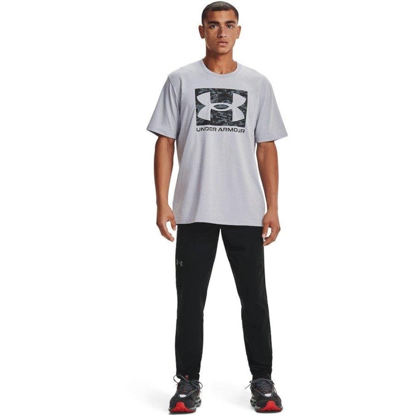 Camiseta Under Armour Abc Camo Boxed Logo - Masculina - Foto 3