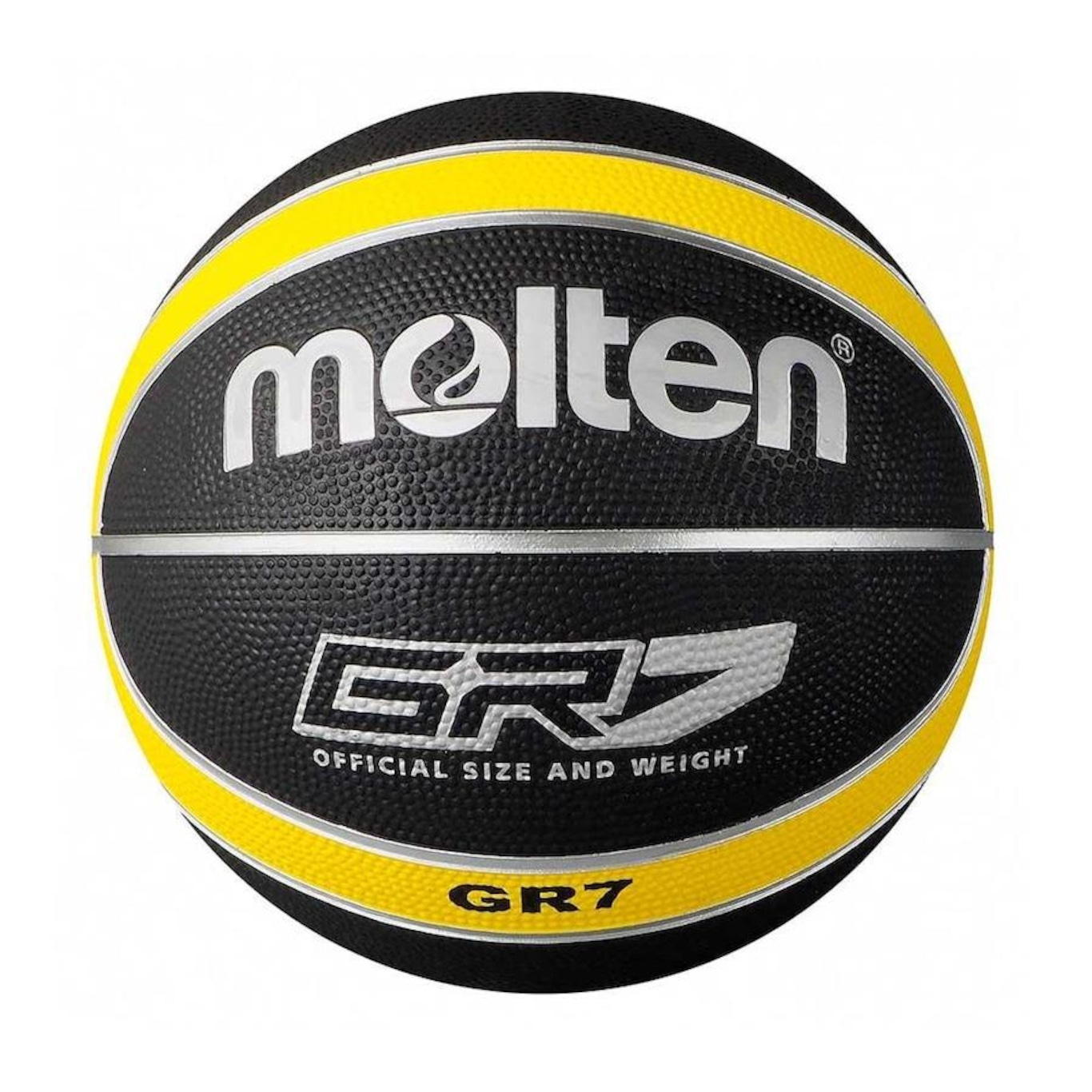 Bola de Basquete Molten Gr7 Rubber Cover Basketball  T7 - Foto 1