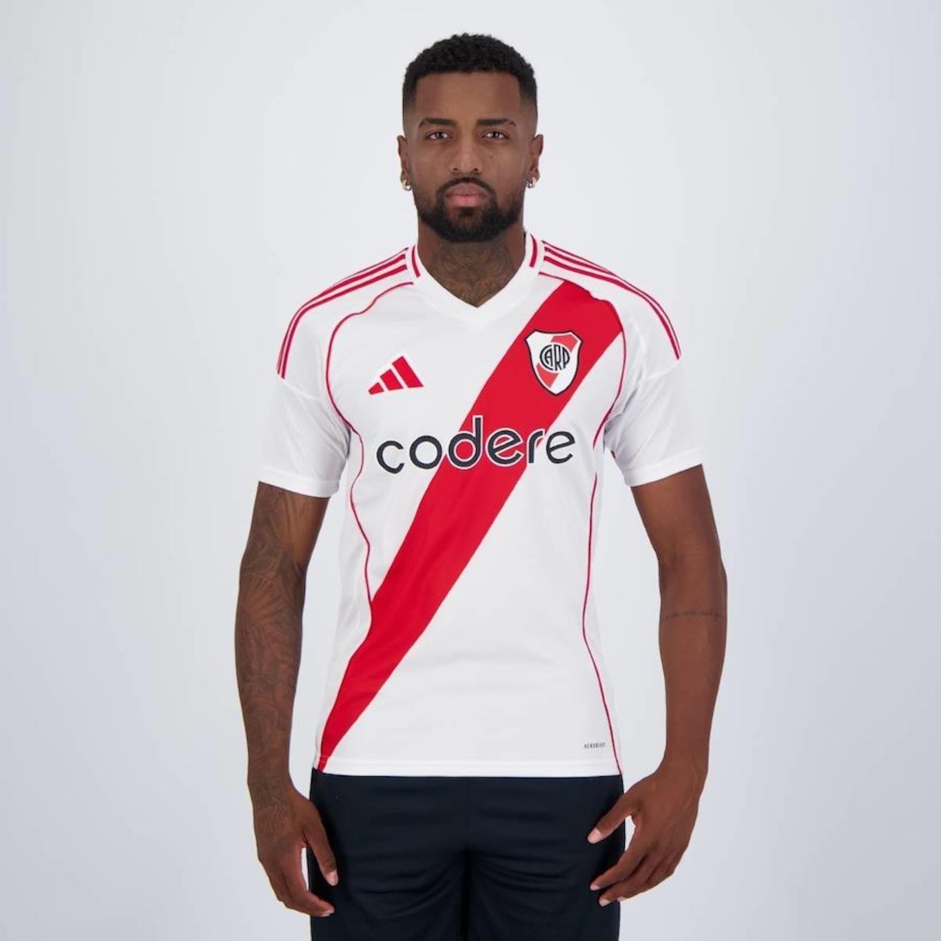 Camisa River Plate 2024 Adidas Home - Masculina - Foto 1