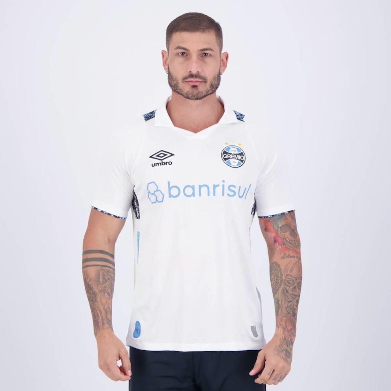 Camisa do Grêmio I 2024 Umbro 7 Renato Gaúcho - Masculina - Foto 1