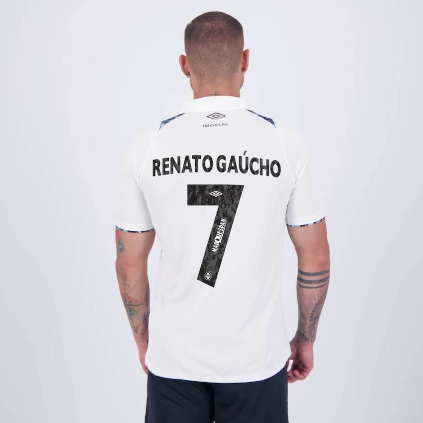 Camisa do Grêmio I 2024 Umbro 7 Renato Gaúcho - Masculina - Foto 2