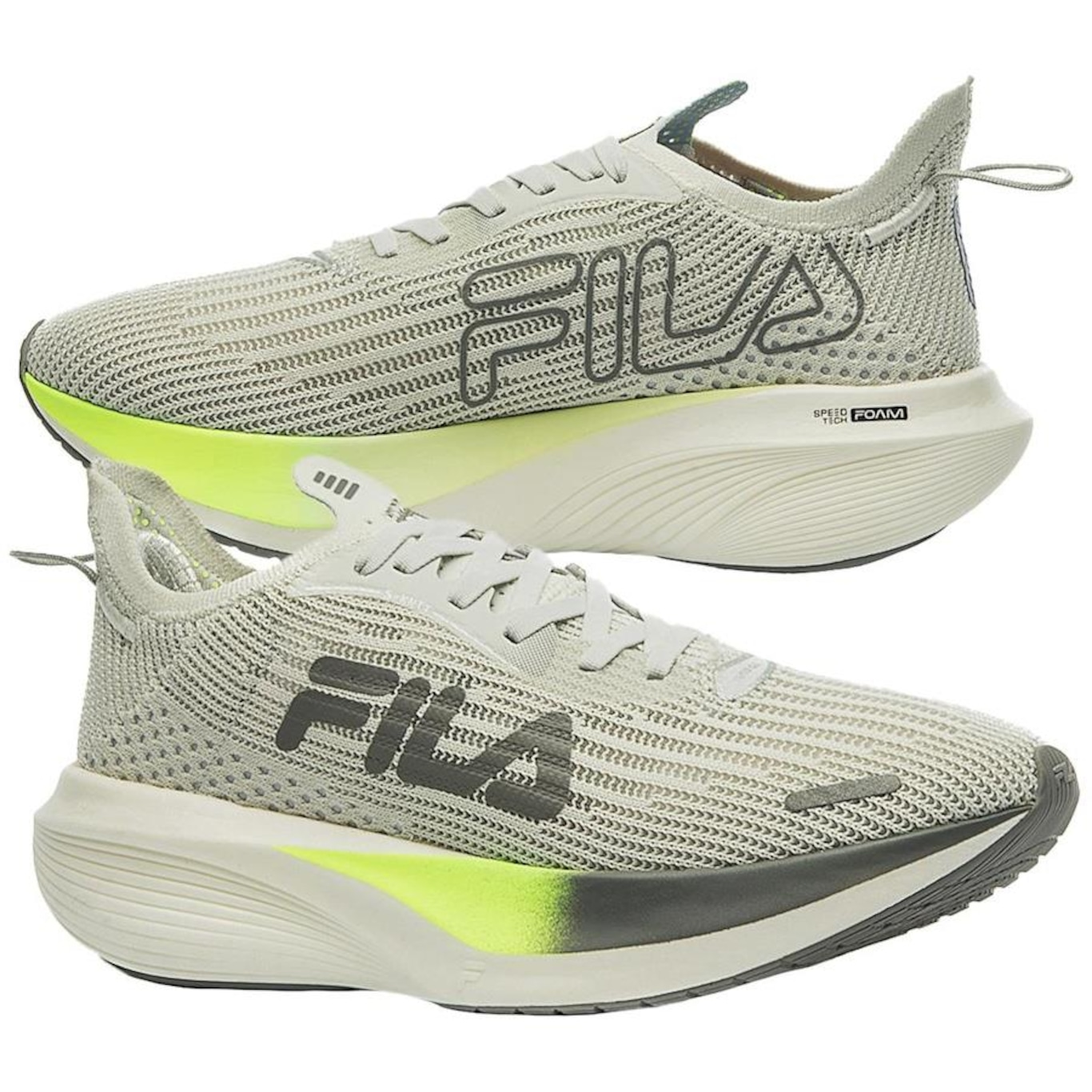 Tênis Fila Carbon 2 + Par de Meia - Feminino - Foto 2