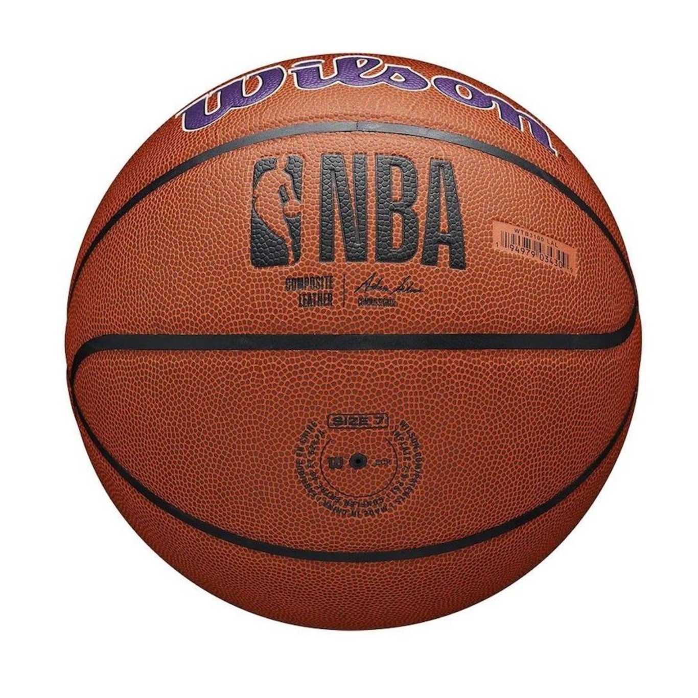 Bola de Basquete Nba Los Angeles Lakers Wilson Team #7 - Foto 2