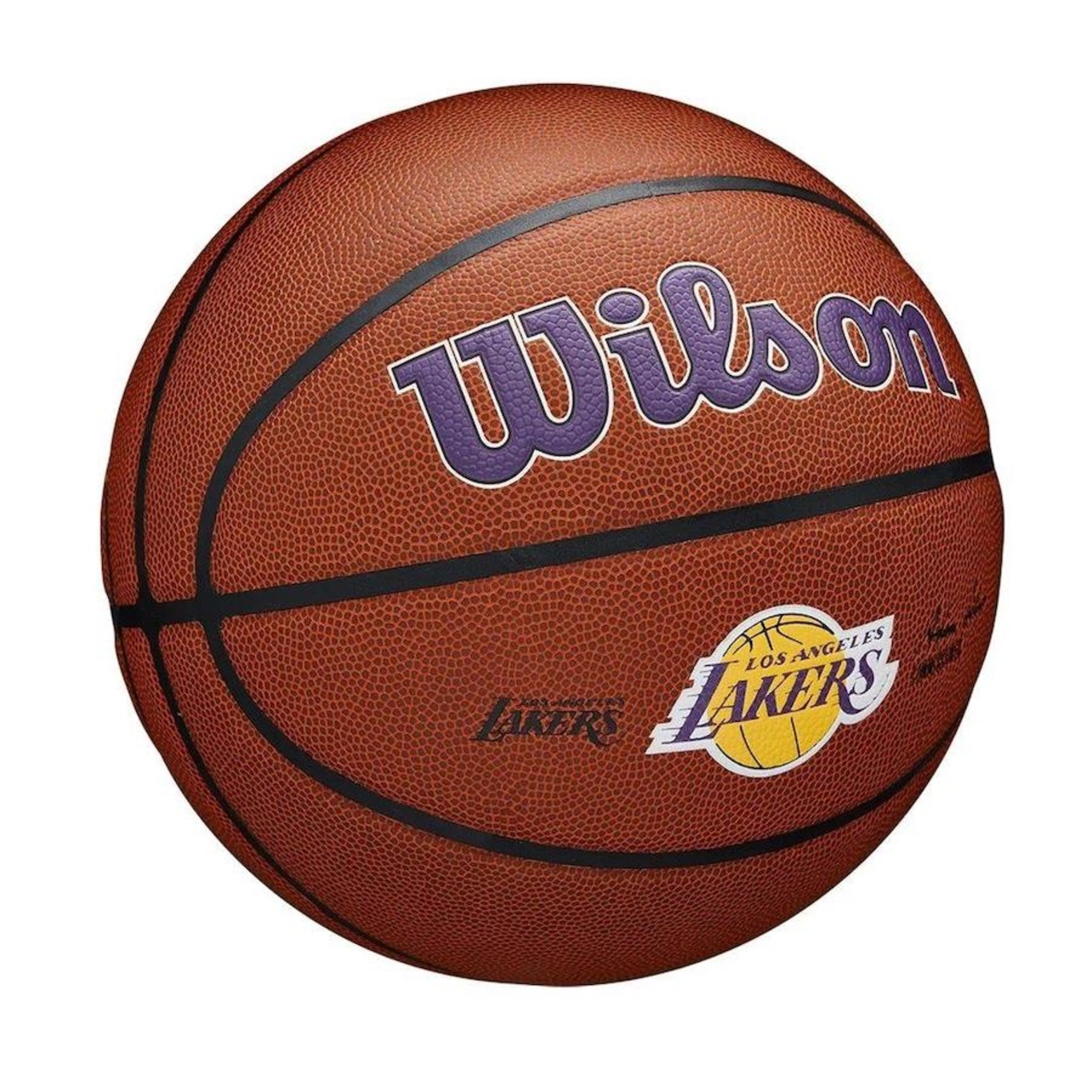 Bola de Basquete Nba Los Angeles Lakers Wilson Team #7 - Foto 3