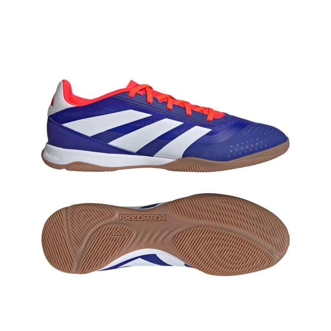 Chuteira Futsal adidas Predator 24 League Low - Adulto - Foto 6