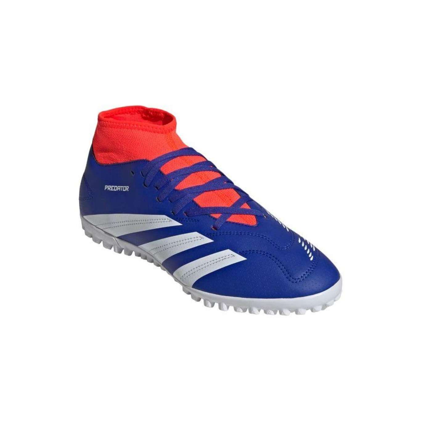 Chuteira Society adidas Predator 24 Club Sock - Adulto - Foto 4