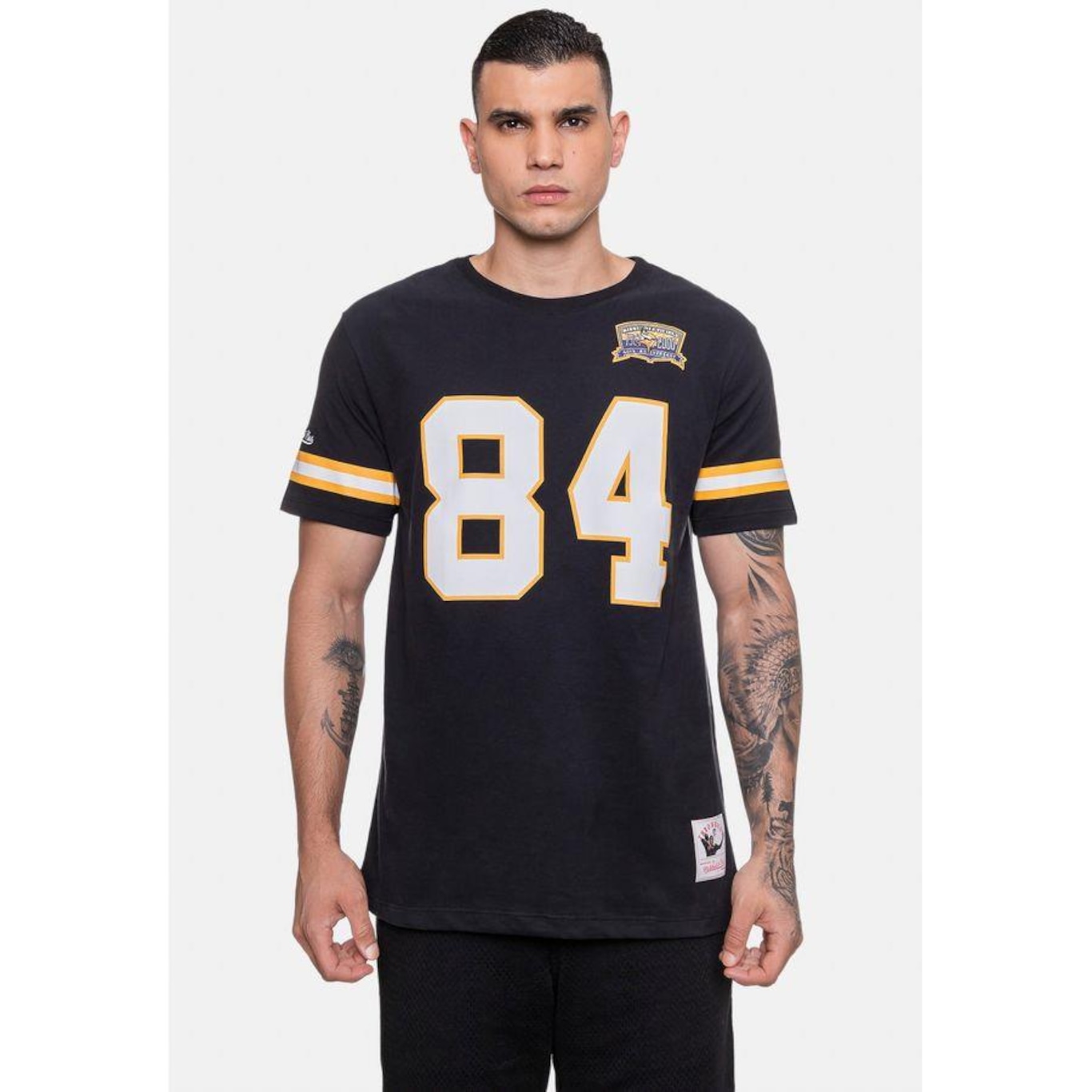 Camiseta Mitchell & Ness Nfl Minnesota Vikings Randy Moss - Masculina - Foto 1