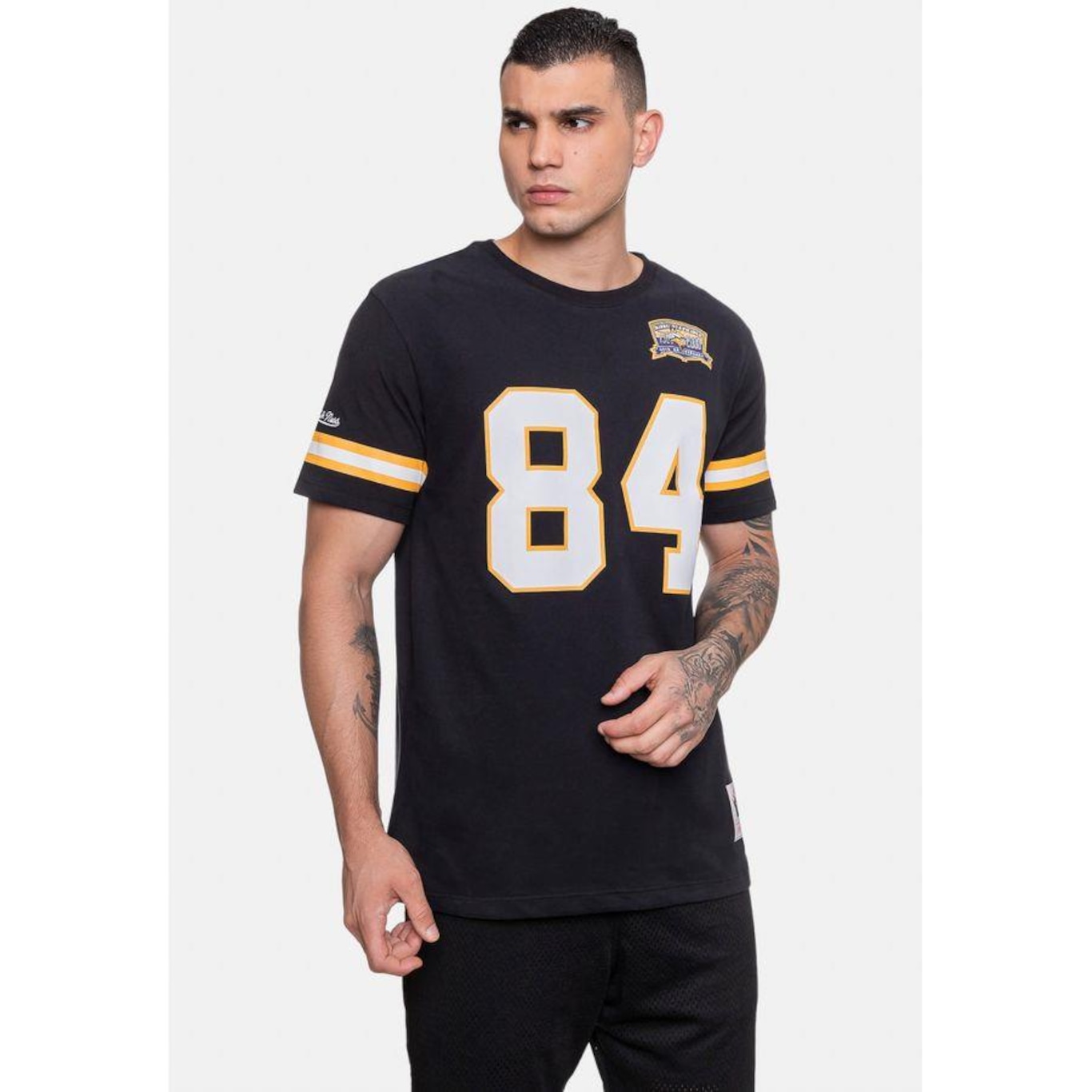 Camiseta Mitchell & Ness Nfl Minnesota Vikings Randy Moss - Masculina - Foto 3