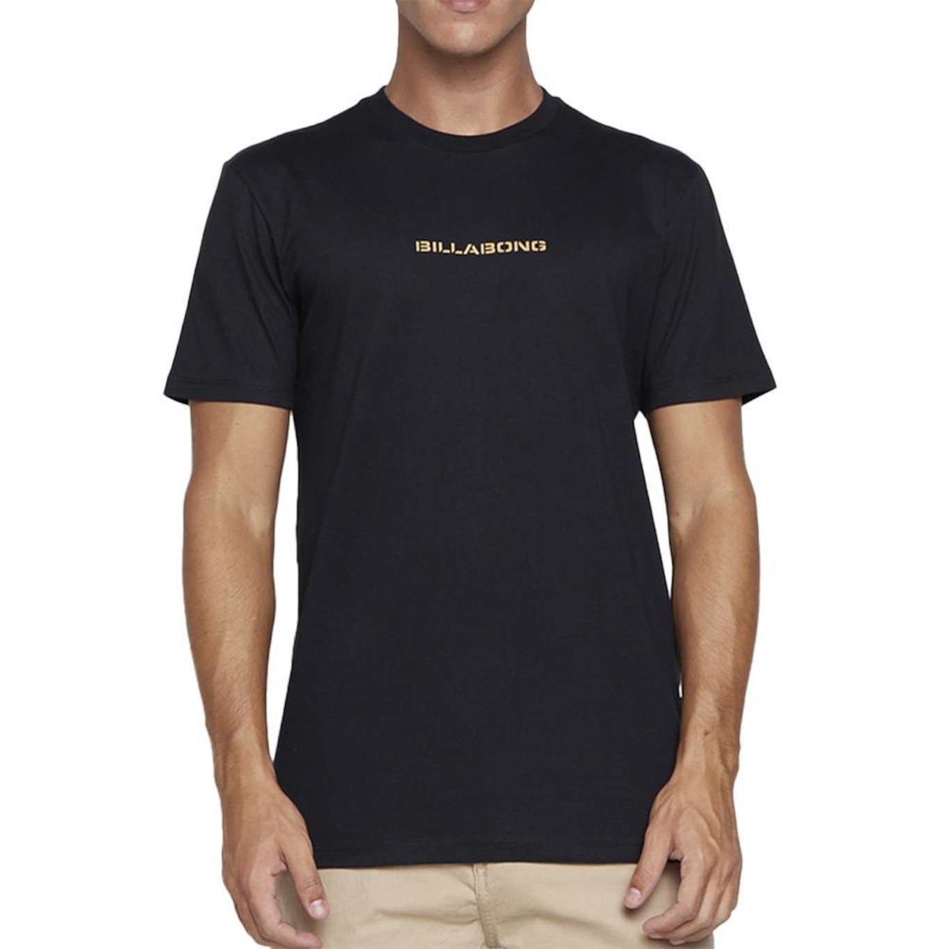 Camiseta Billabong Solution - Masculina - Foto 1