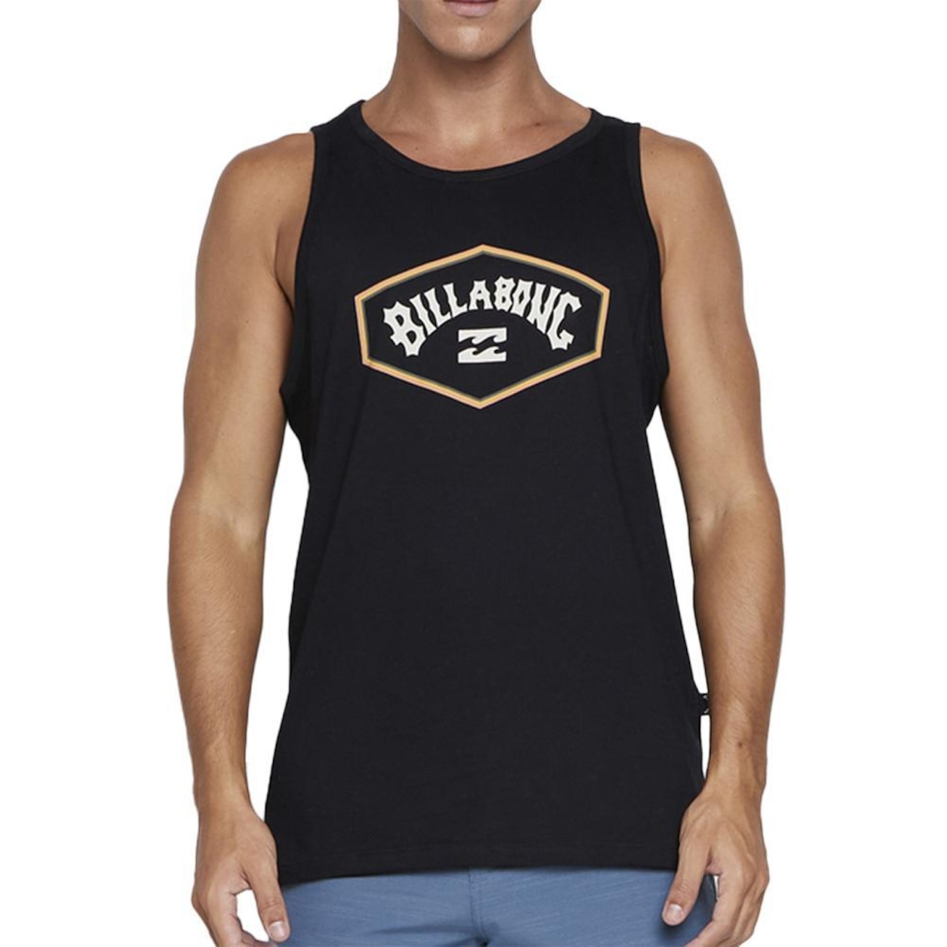 Camiseta Regata Billabong Exit Arch Masculina - Foto 1