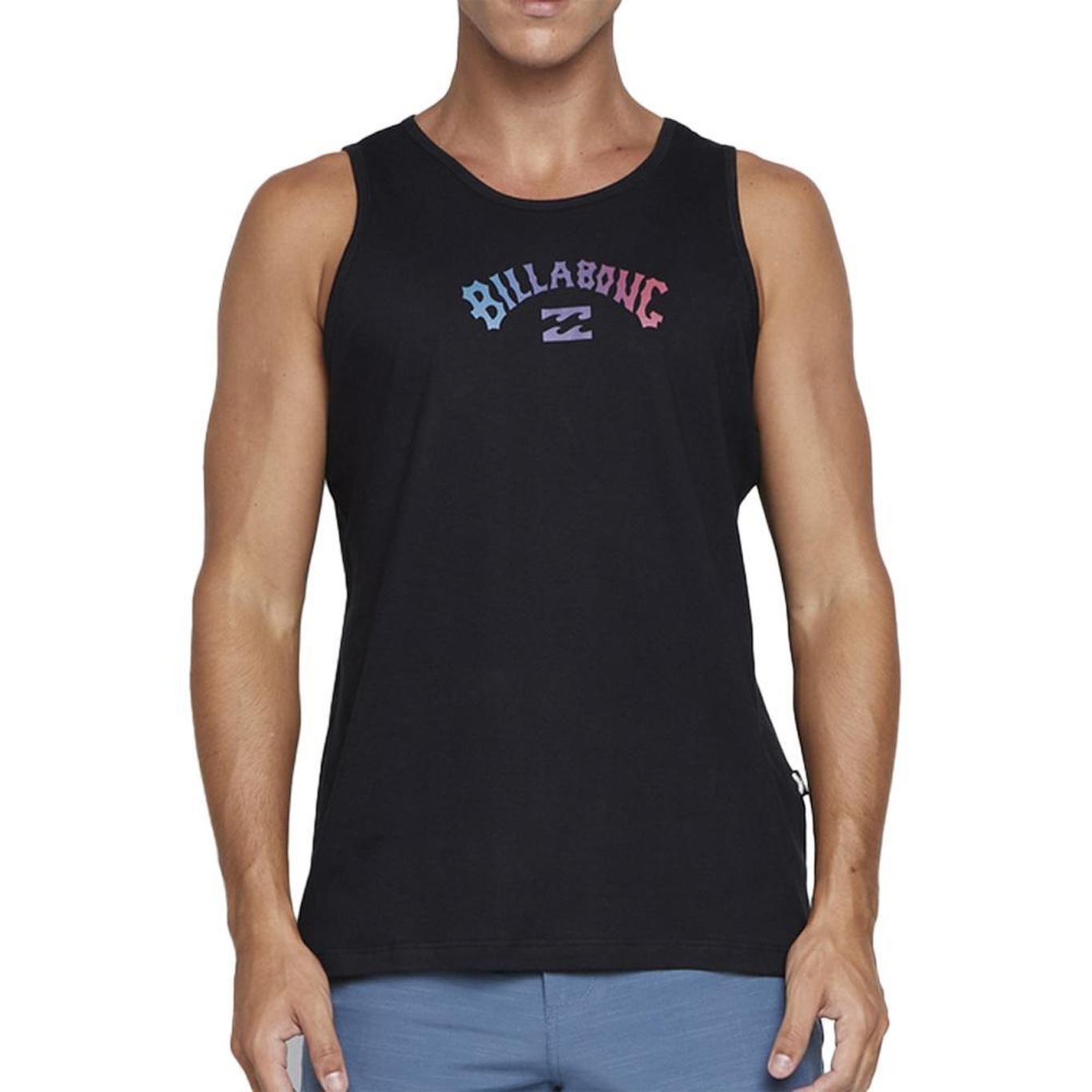 Camiseta Regata Billabong Gradient Arch Masculina - Foto 1