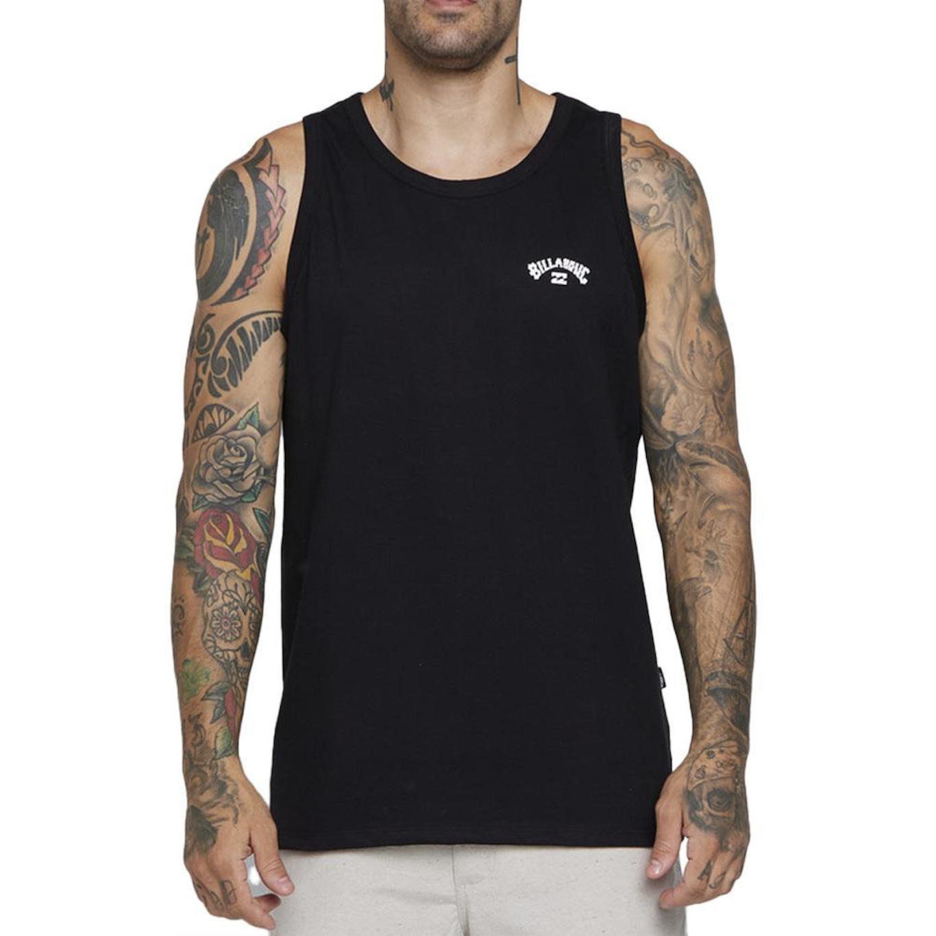 Camiseta Regata Billabong Small Arch Masculina - Foto 1