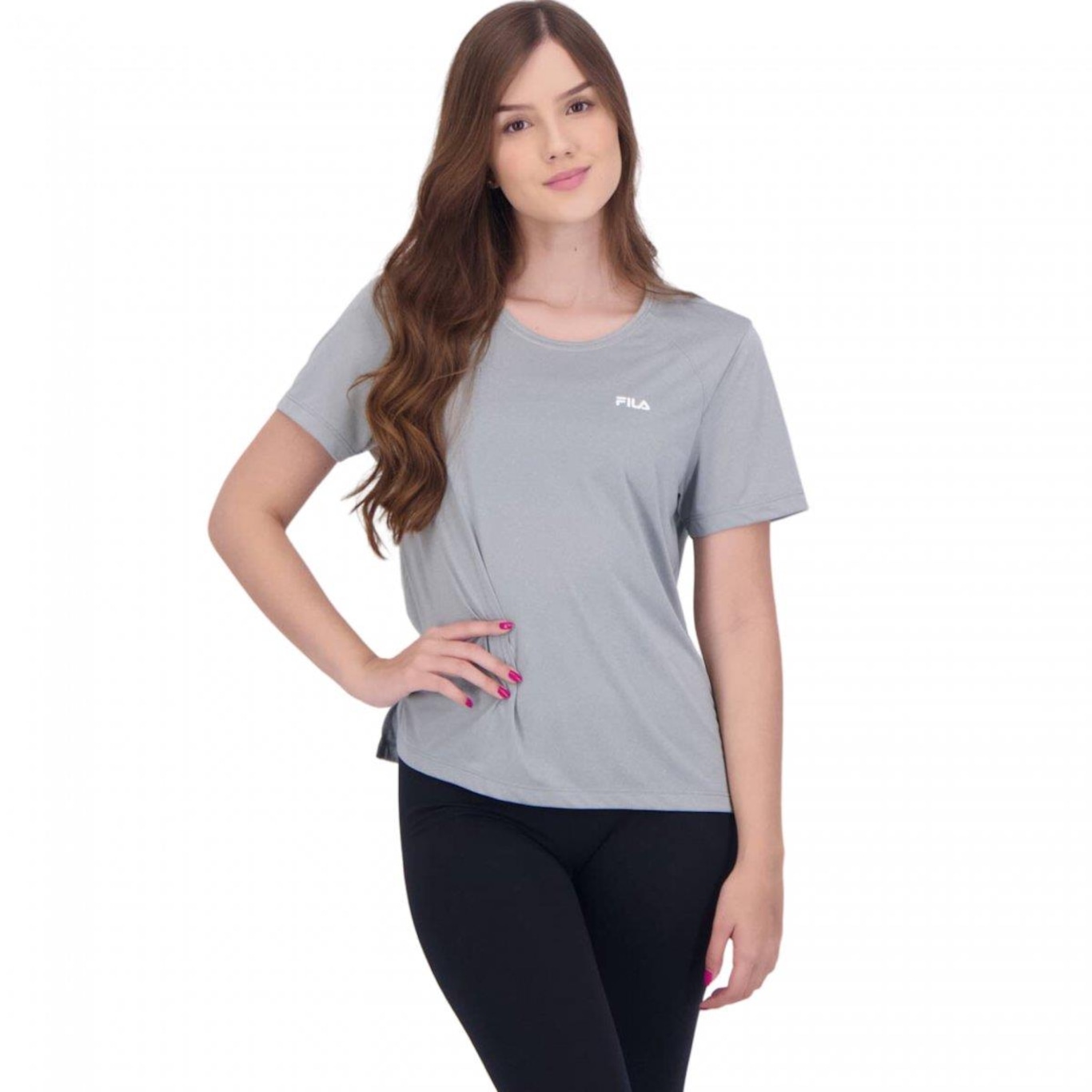 Camiseta Fila Basic Train Ii - Feminina - Foto 1