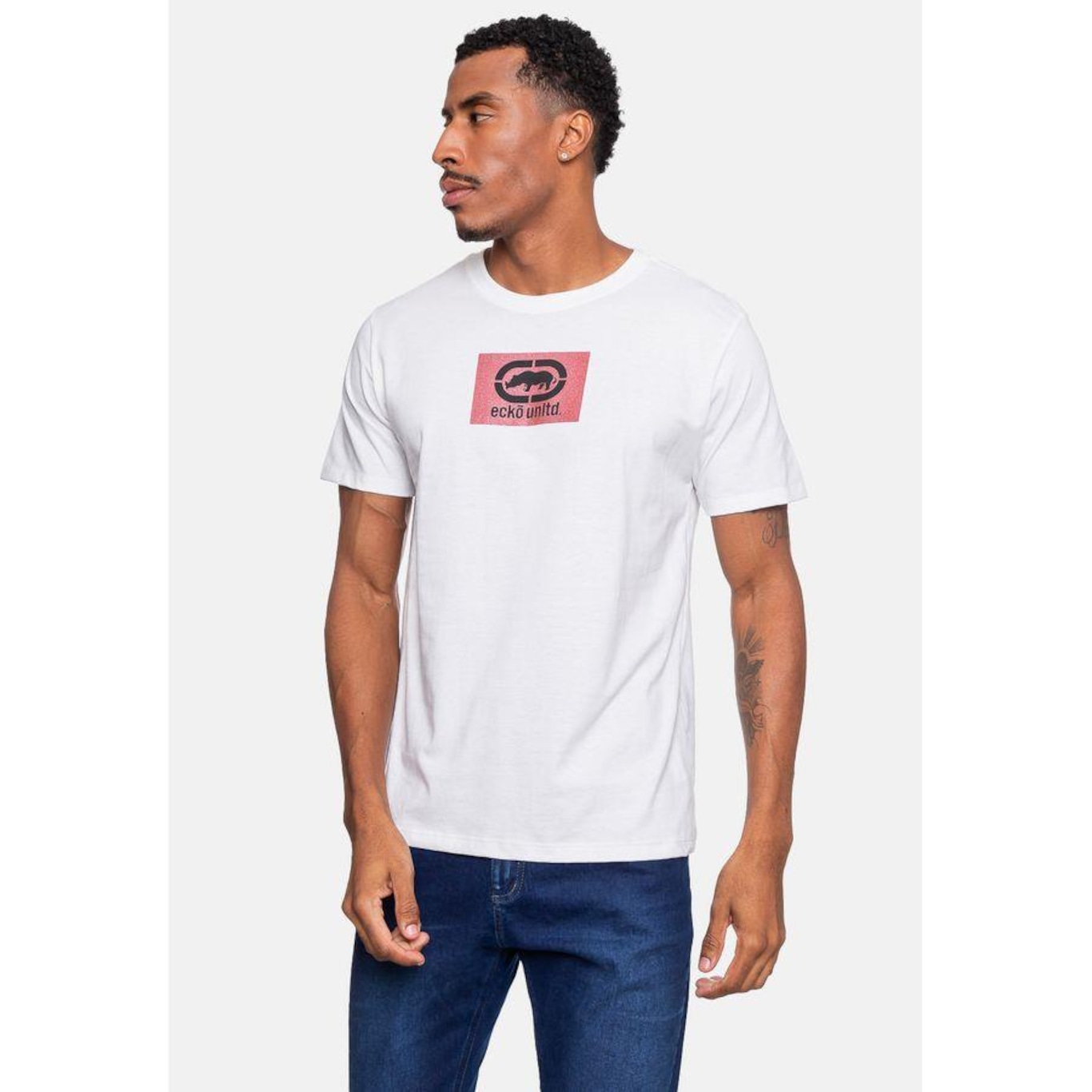 Camiseta Ecko World - Masculina - Foto 3