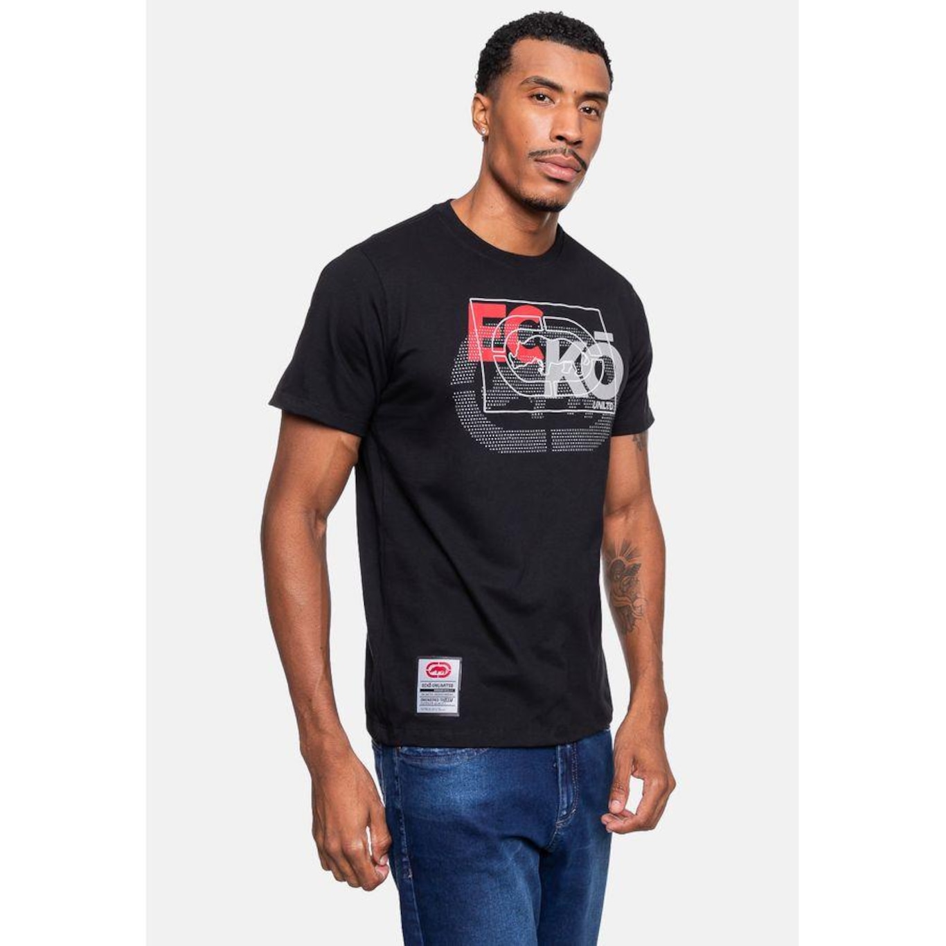 Camiseta Ecko Dot - Masculina - Foto 4