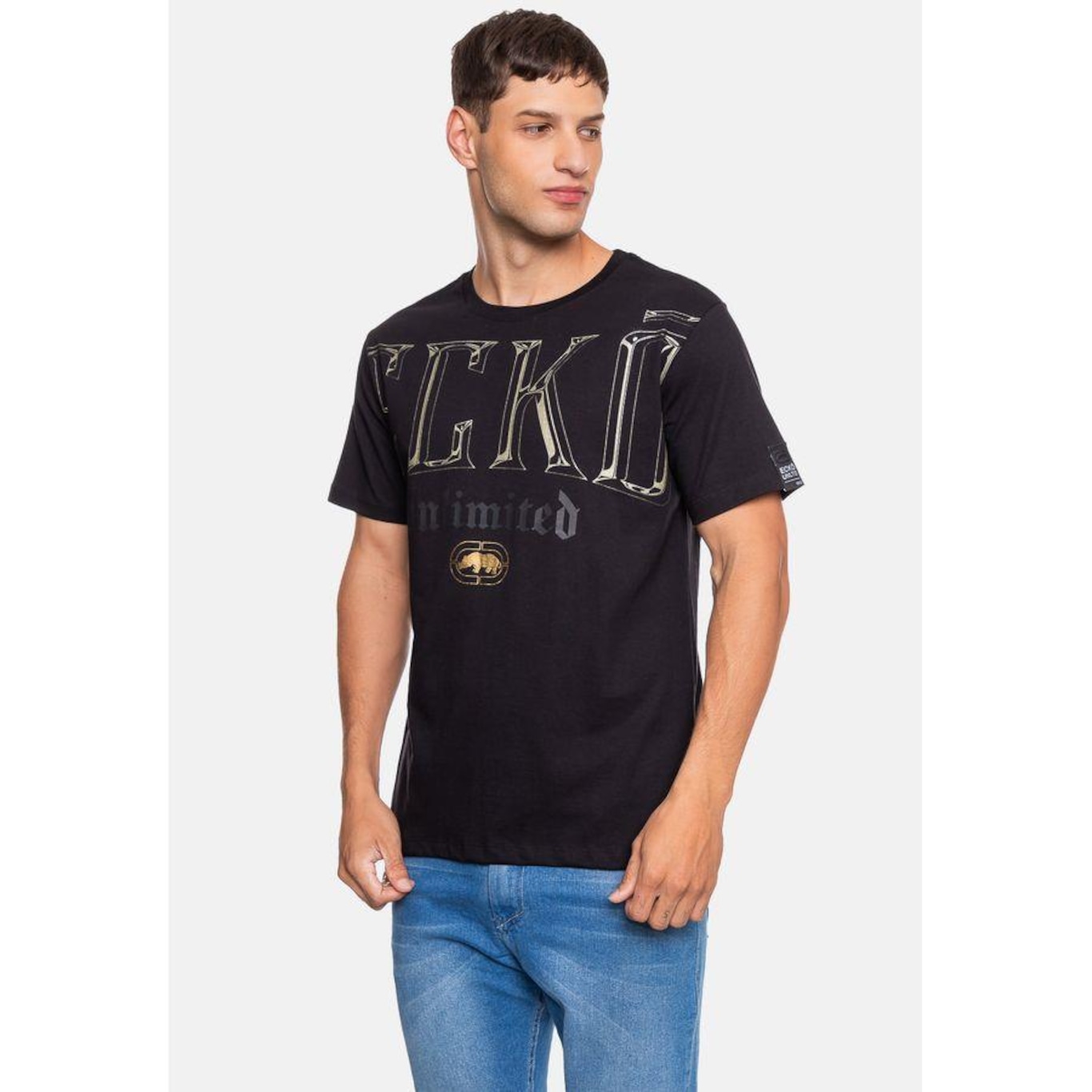 Camiseta Ecko Dark - Masculina - Foto 4