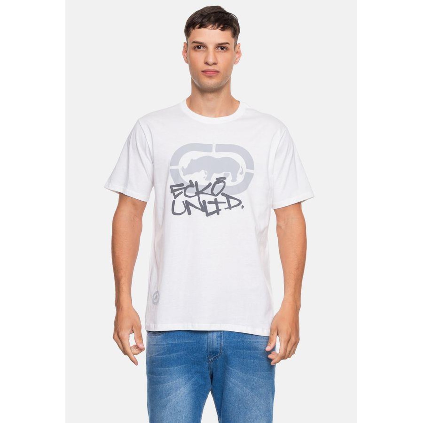 Camiseta Ecko New Grafite - Masculina - Foto 1