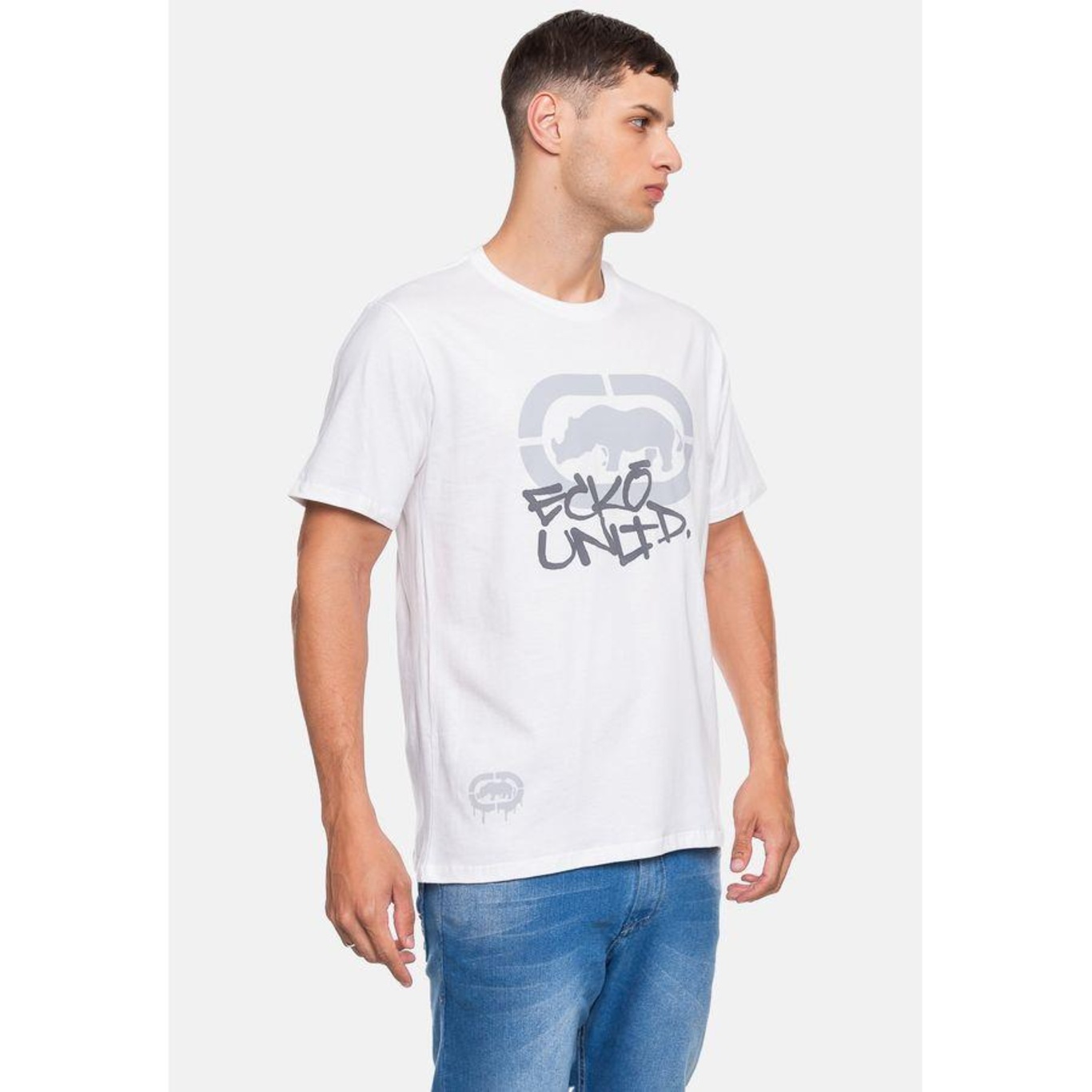 Camiseta Ecko New Grafite - Masculina - Foto 4