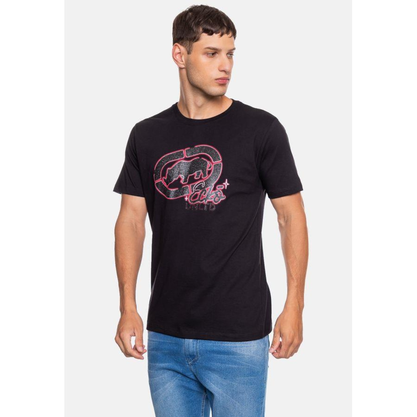 Camiseta Ecko Night - Masculina - Foto 4