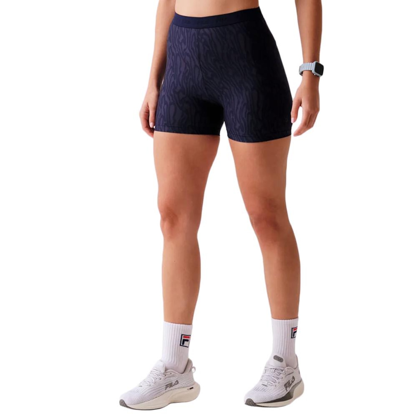 Short Fila Train Elastic Iv - Feminino - Foto 1