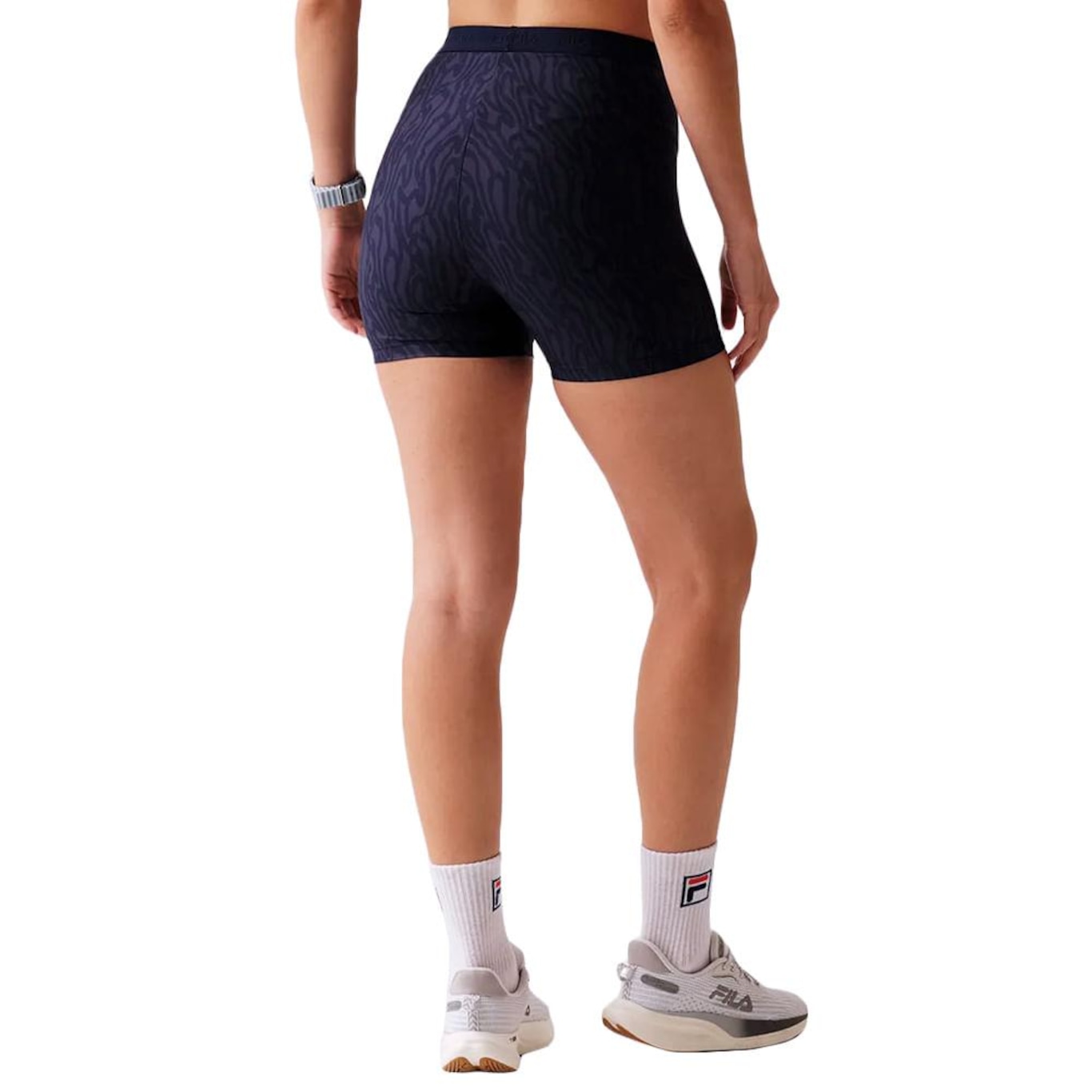 Short Fila Train Elastic Iv - Feminino - Foto 2