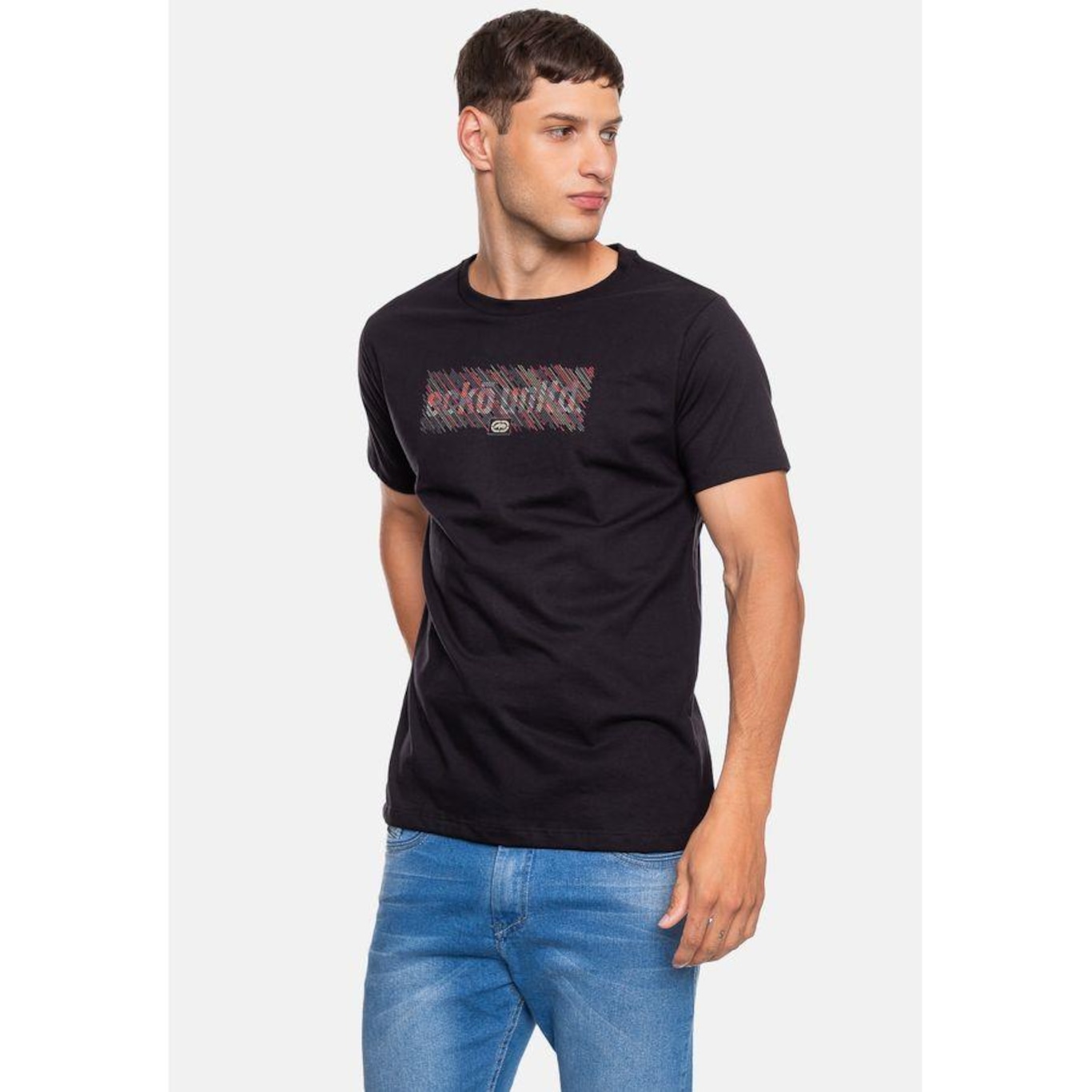 Camiseta Ecko Lines - Masculina - Foto 4