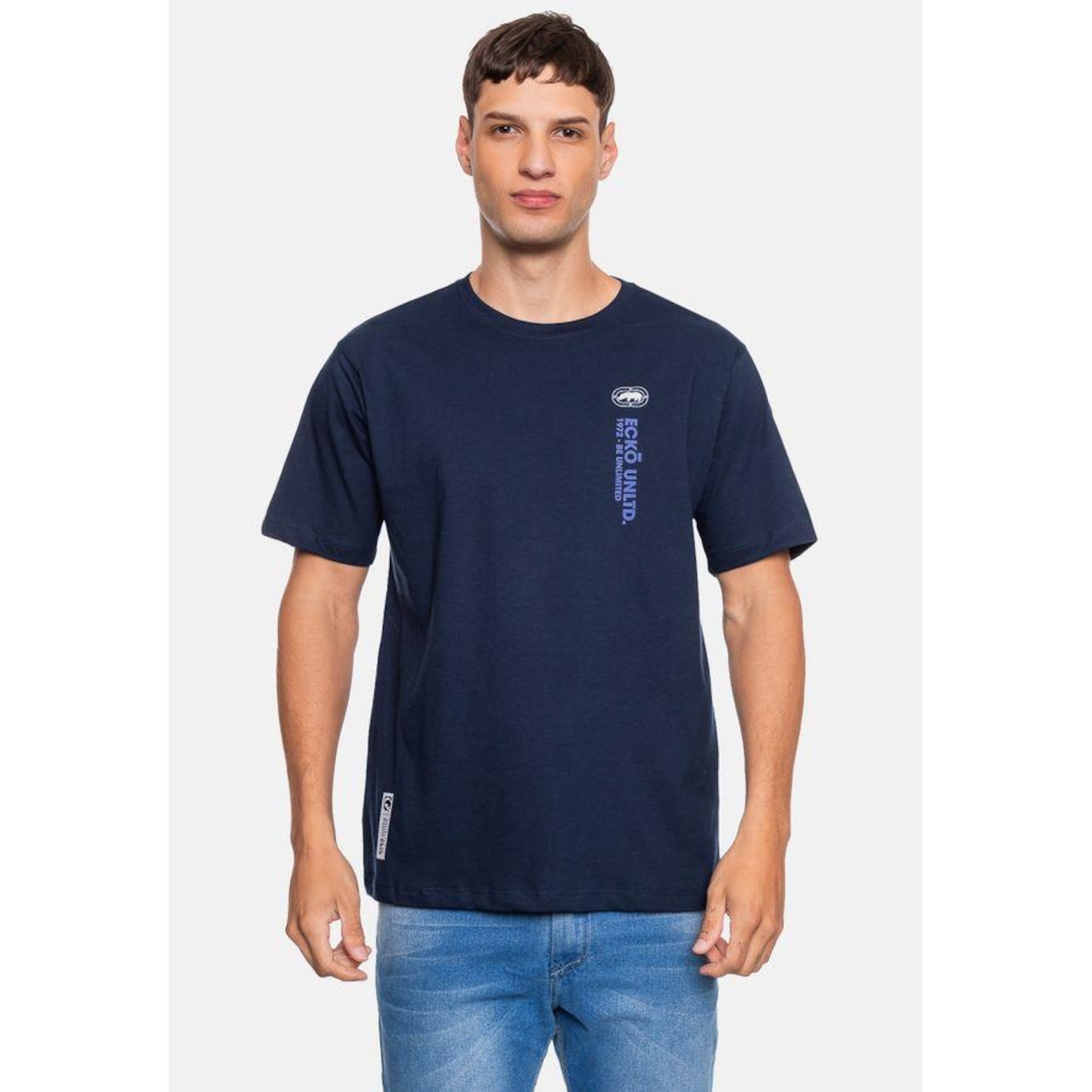 Camiseta Ecko Oversized Especial Backside - Masculina - Foto 1