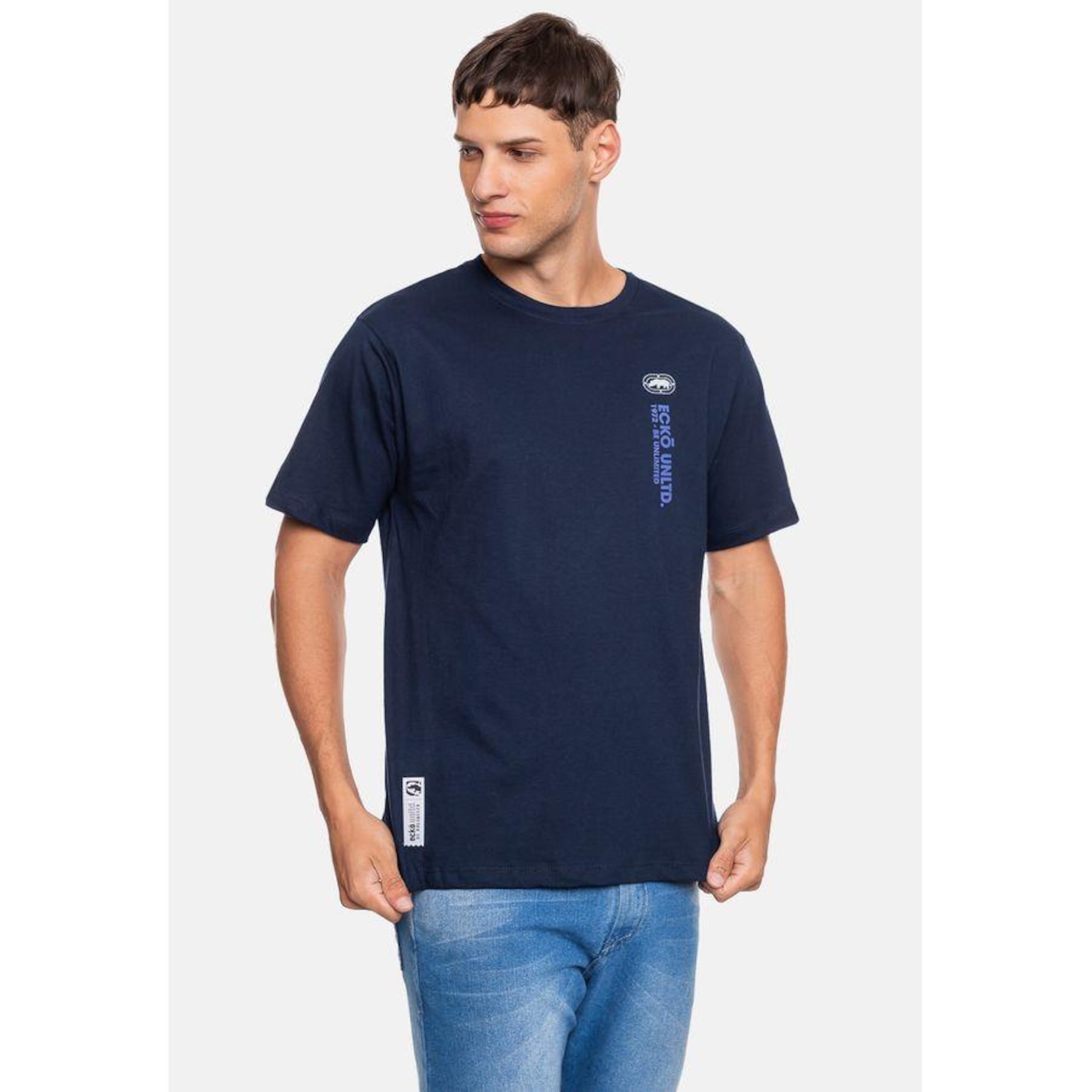 Camiseta Ecko Oversized Especial Backside - Masculina - Foto 3