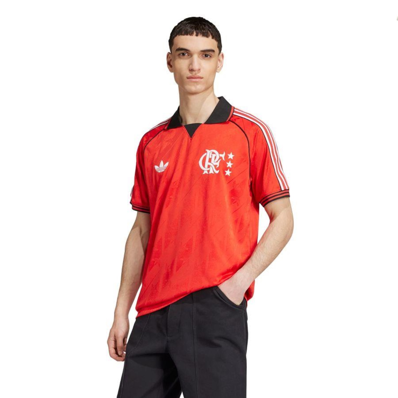 Camisa do CR Flamengo LFSTLR adidas - Masculina - Foto 2