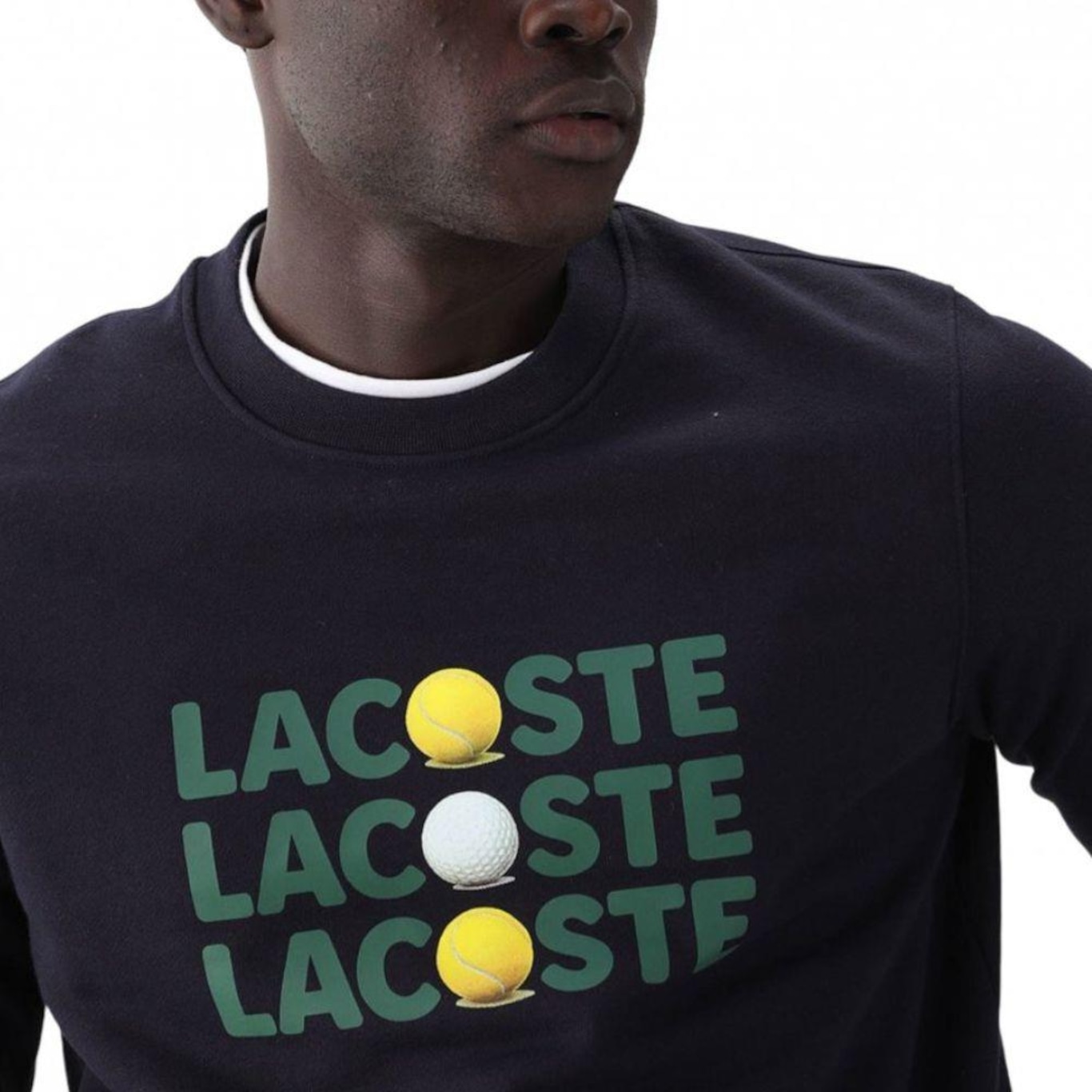 Blusão de Moletom Lacoste Classic Masculino - Foto 3