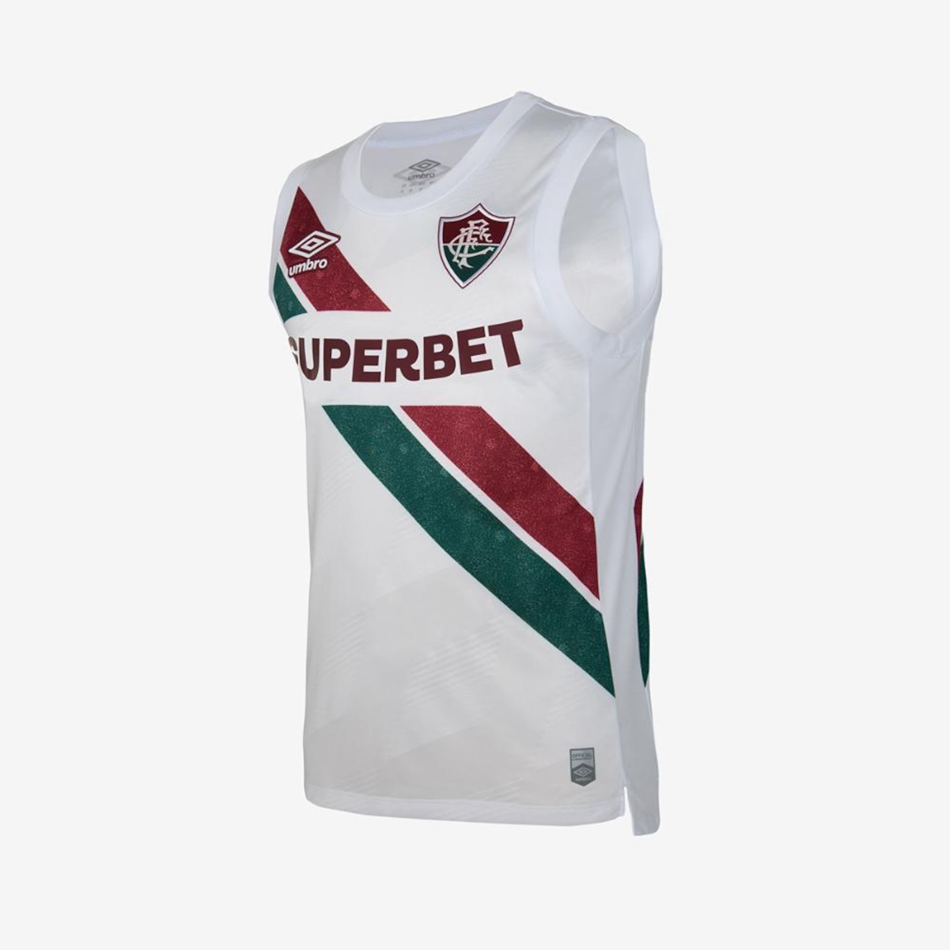 Camiseta Regata do Fluminense 2 2024 Umbro Oficial Basquete - Masculina - Foto 2